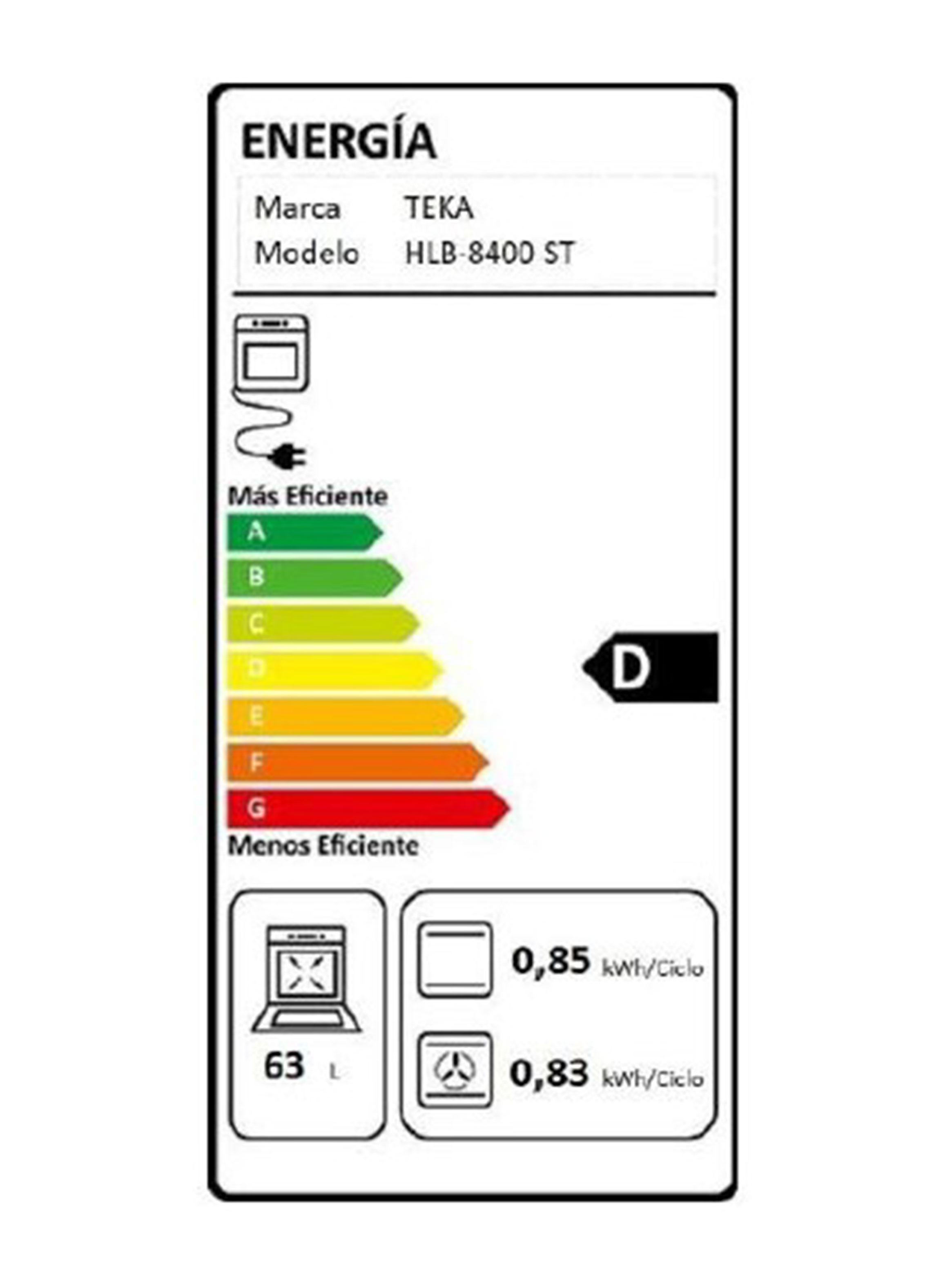 Horno eléctrico Multifunción HLB 8400 BK Negro-5