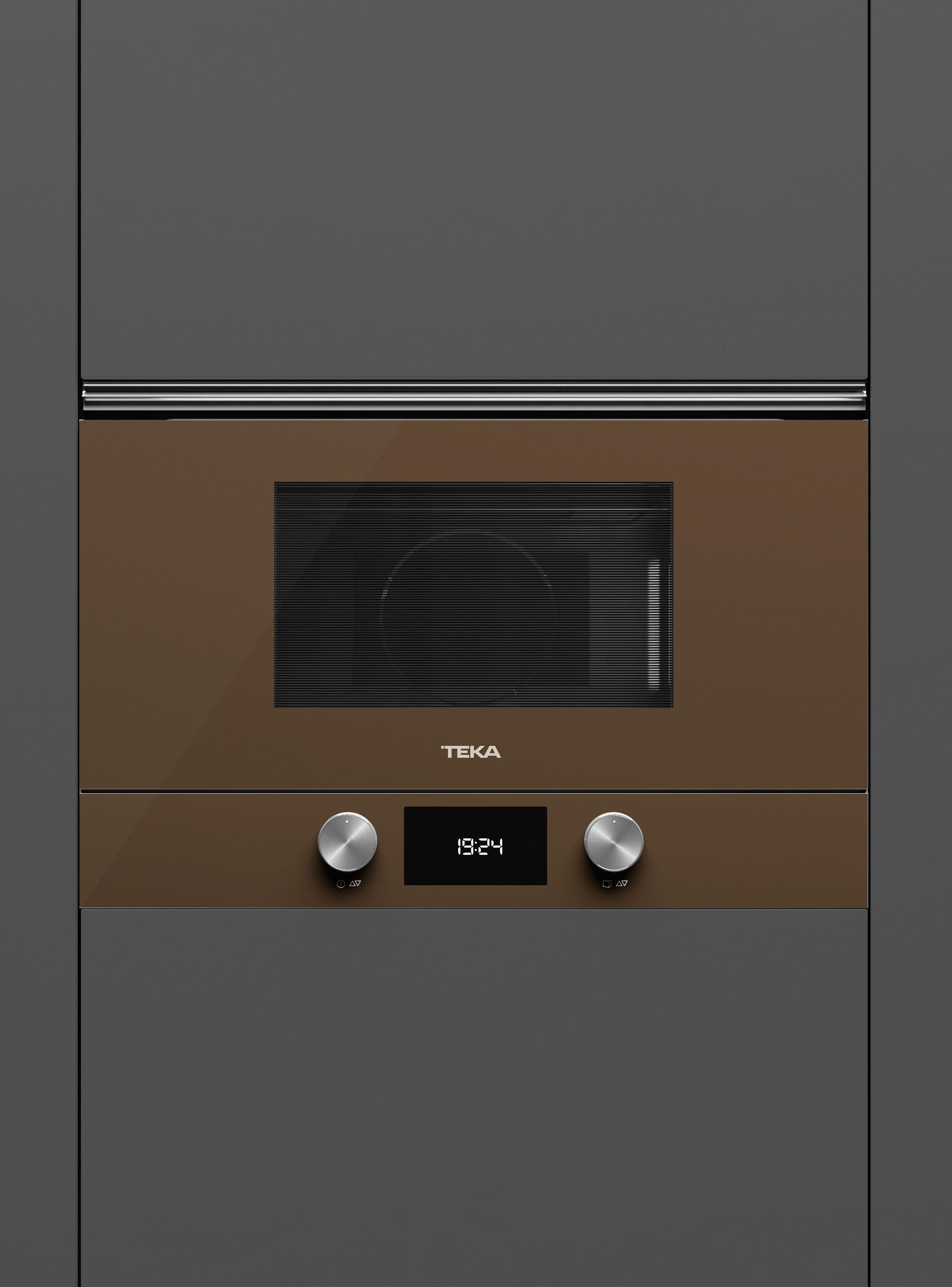 Horno Microondas Empotrable + Grill Frente Cristal ML-8220 BIS L LB Café-4