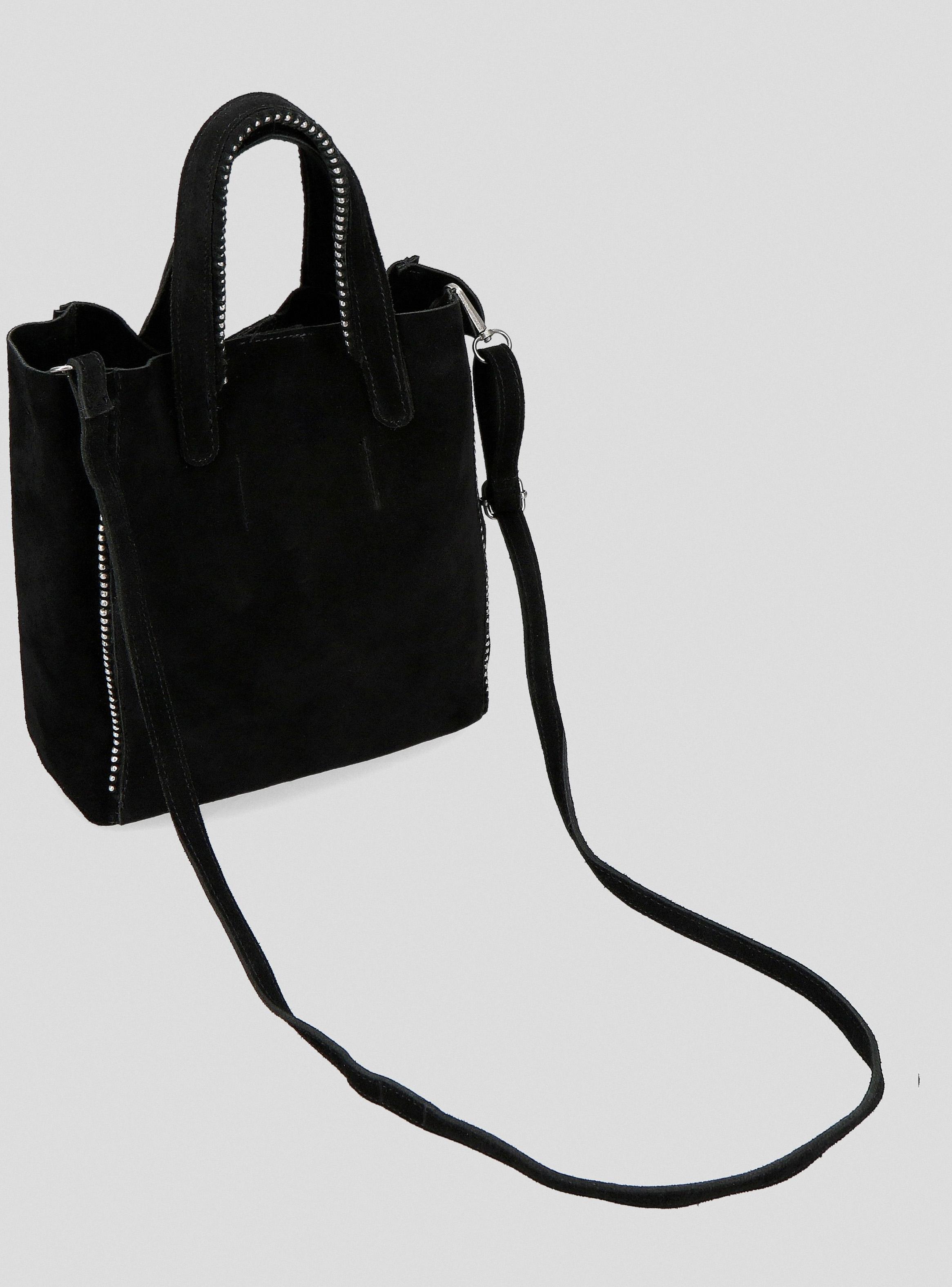Cartera Cuero con Detalles y Tira Ajustable-4