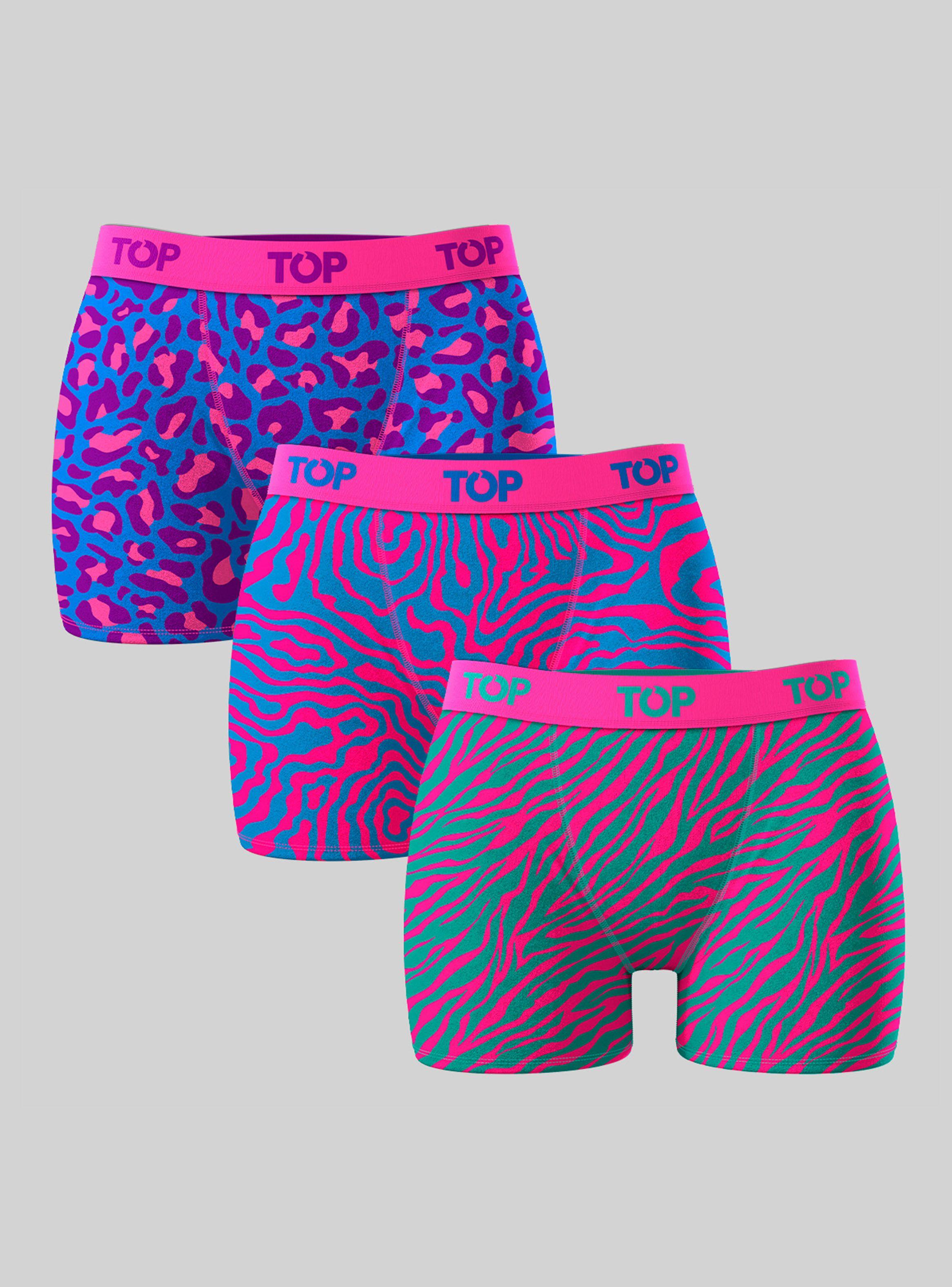 Bóxer Medio Neón-2