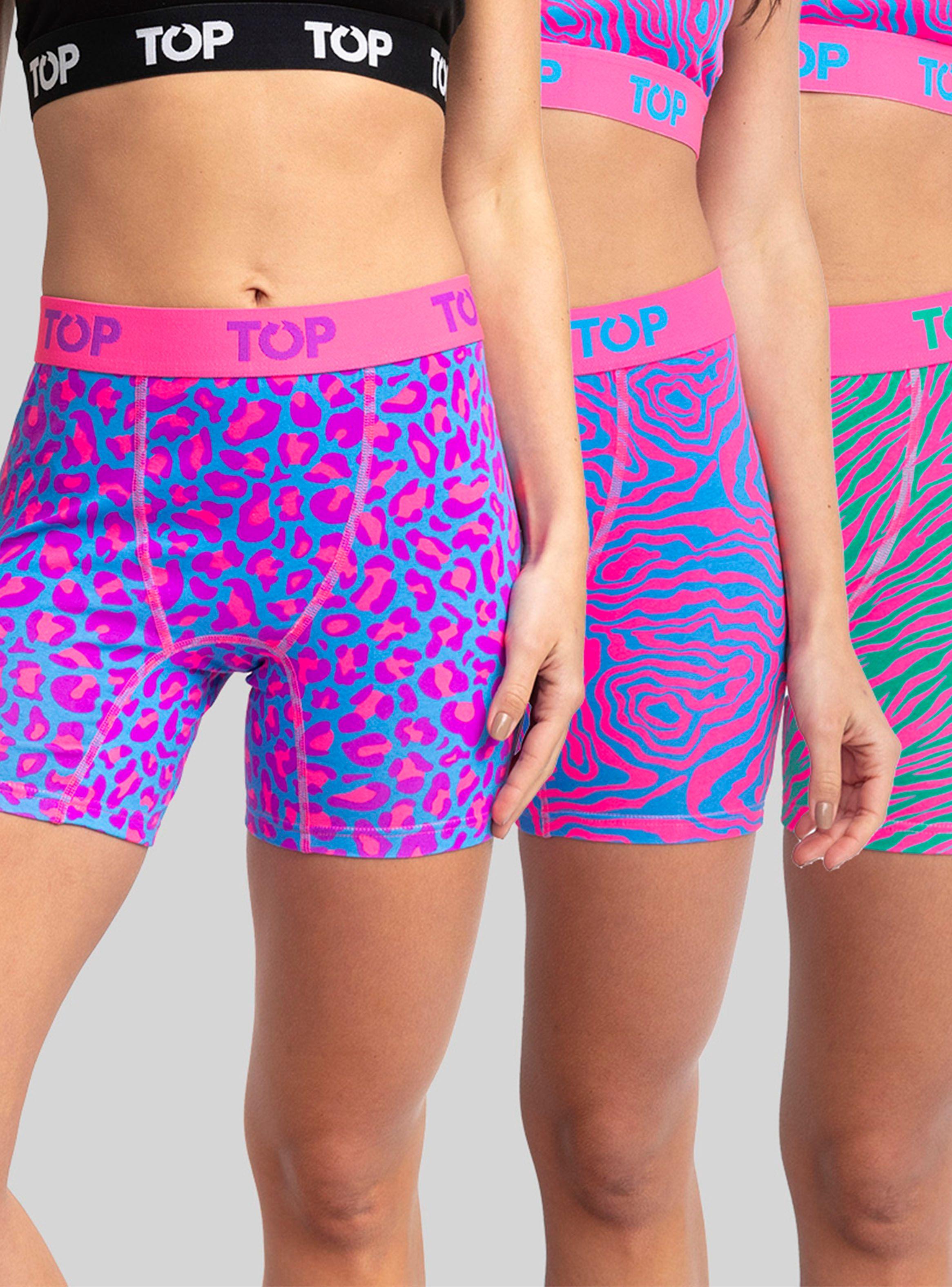 Bóxer Medio Neón-0