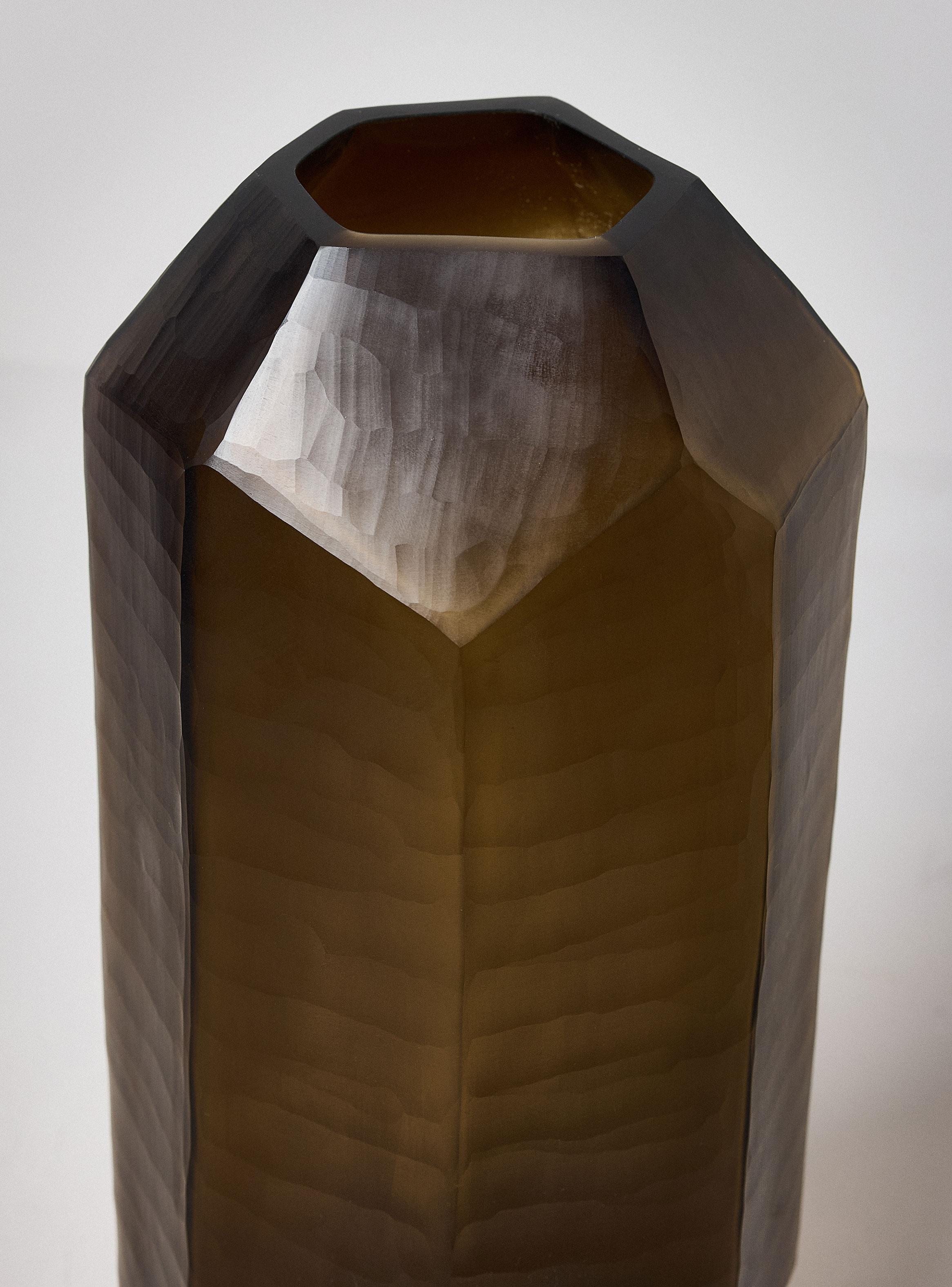 Jarrón Facetado Organic 42 cm-2