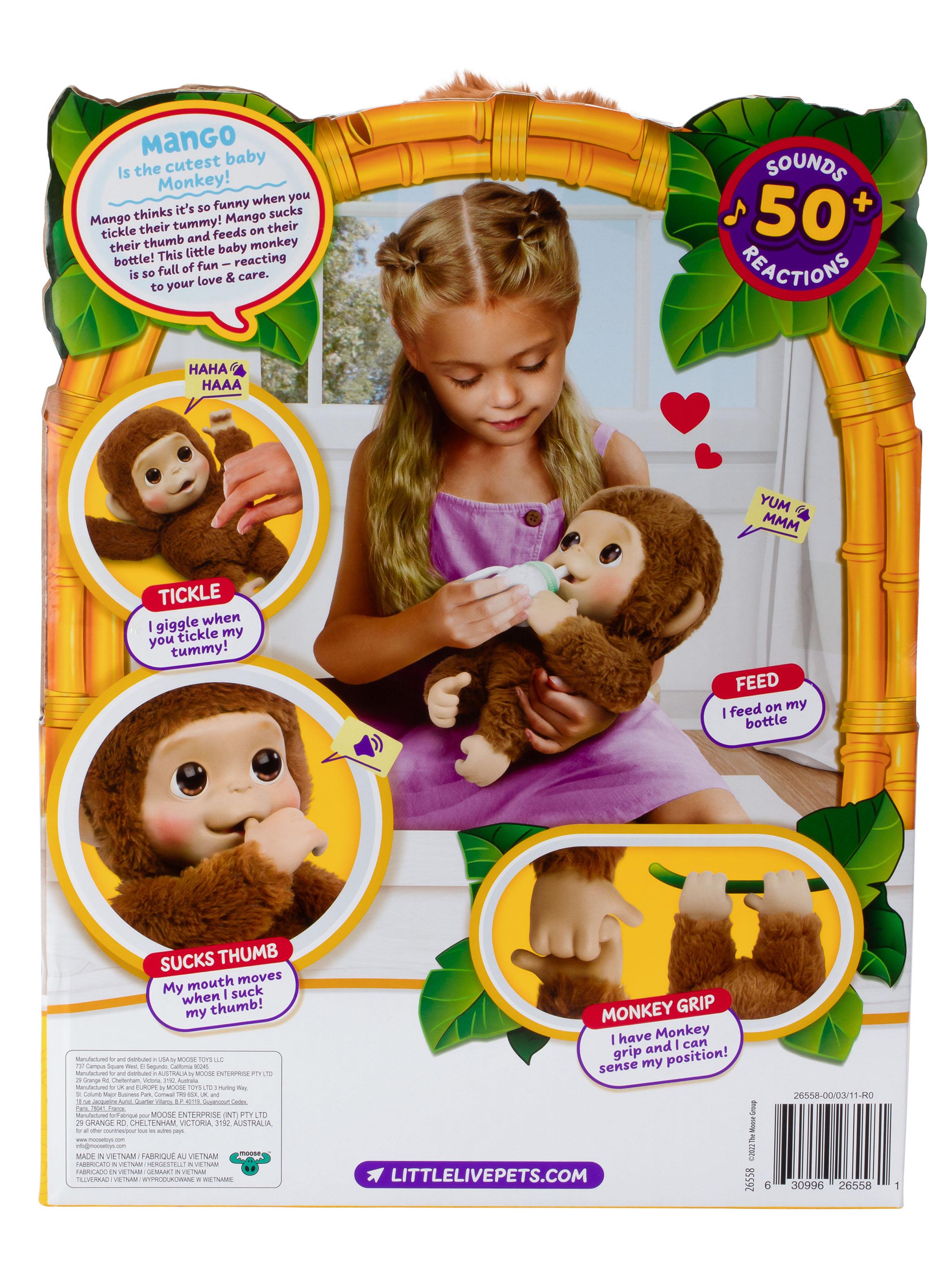 Peluche Little Live Pets Bebe Mono-4