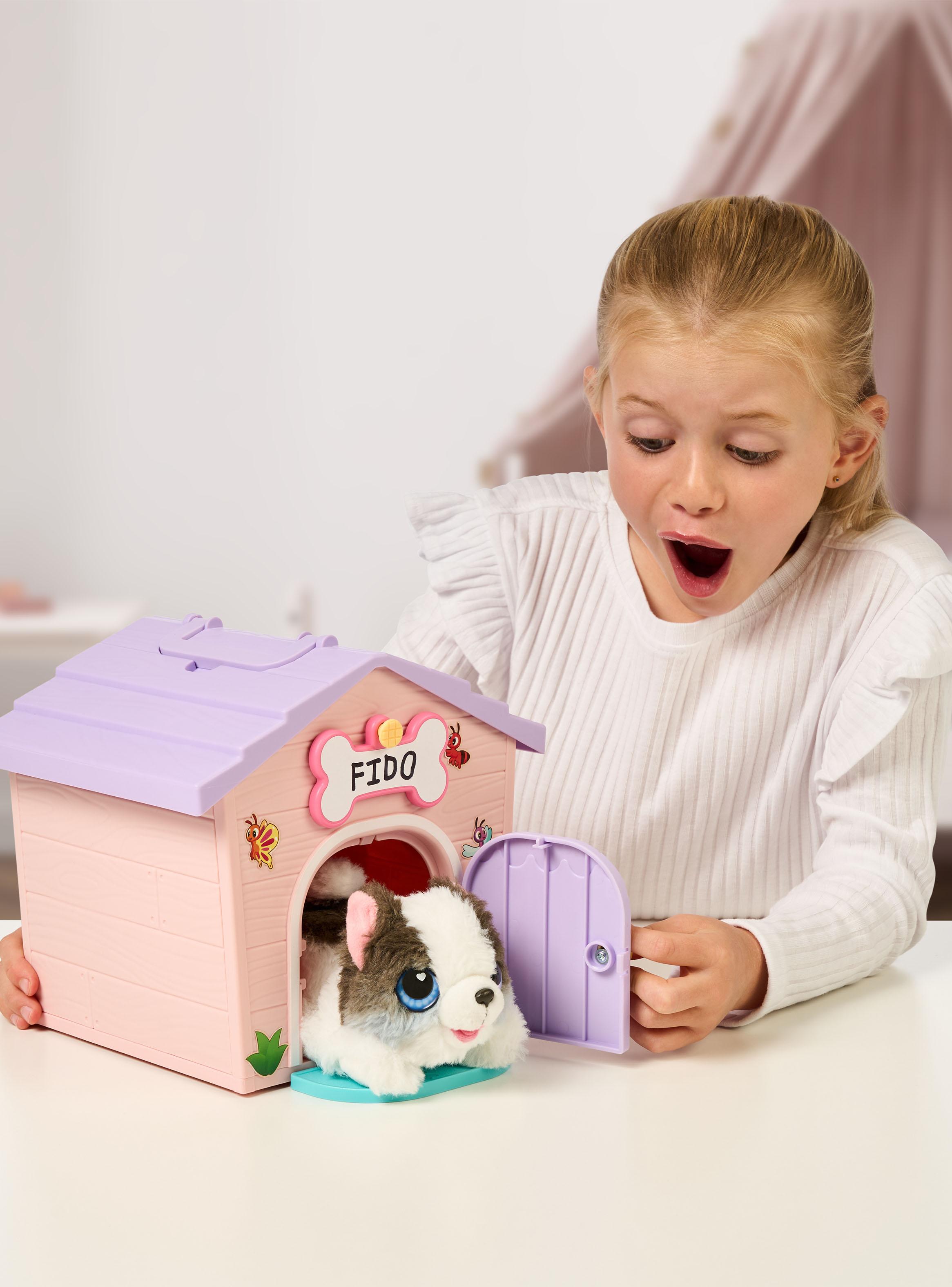 Peluche Little Live Pets Casa Perrito Set Juego Mini-4