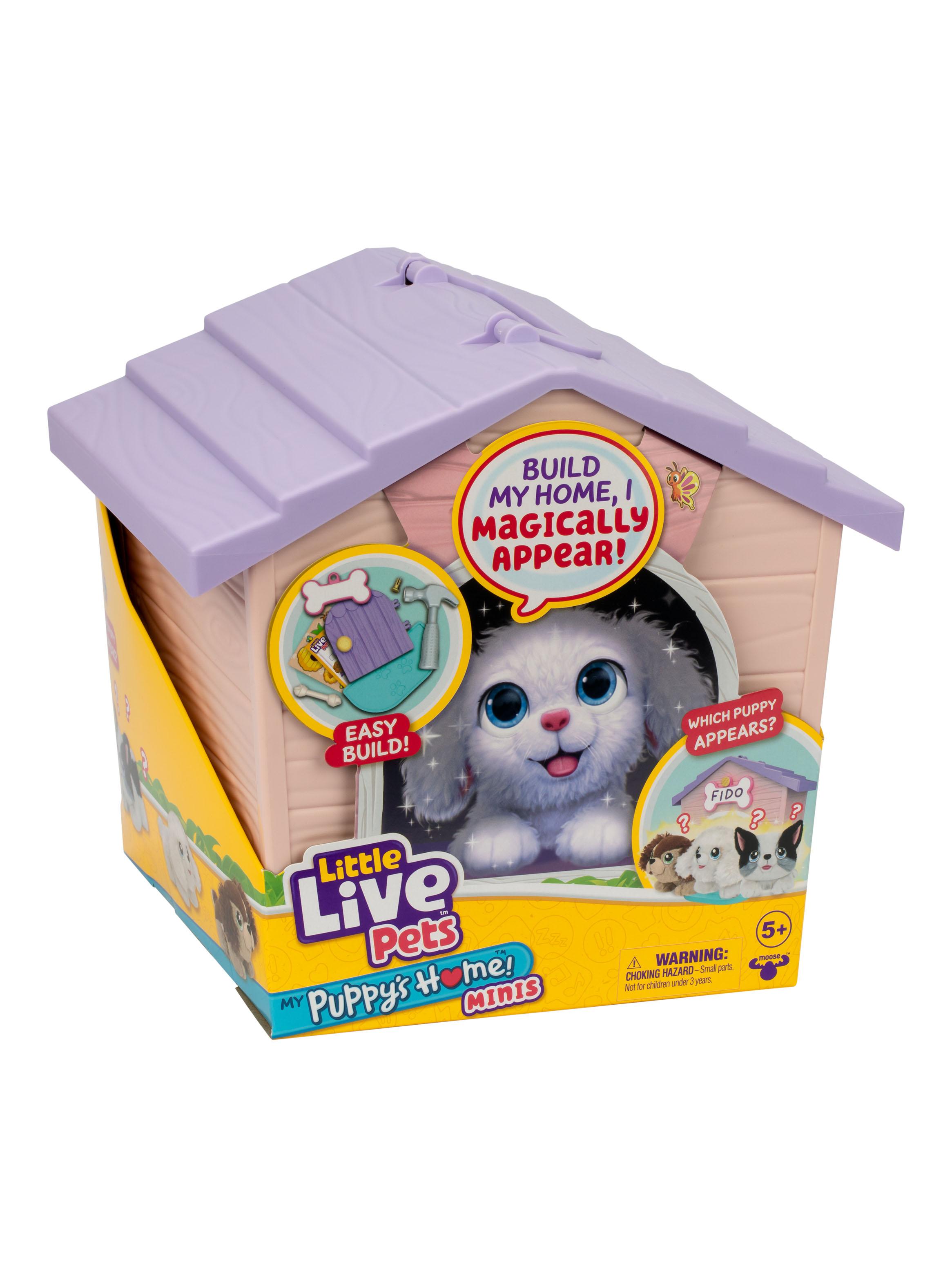 Peluche Little Live Pets Casa Perrito Set Juego Mini-2