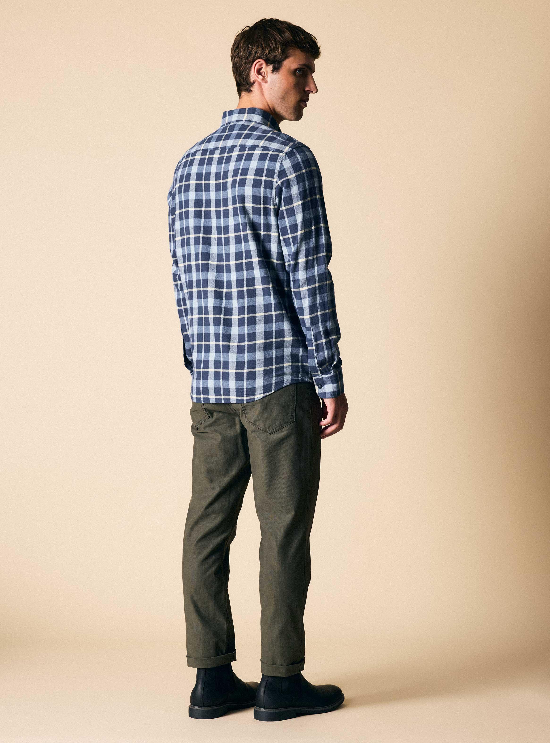 Camisa Manga Larga Style Flannel Check-5