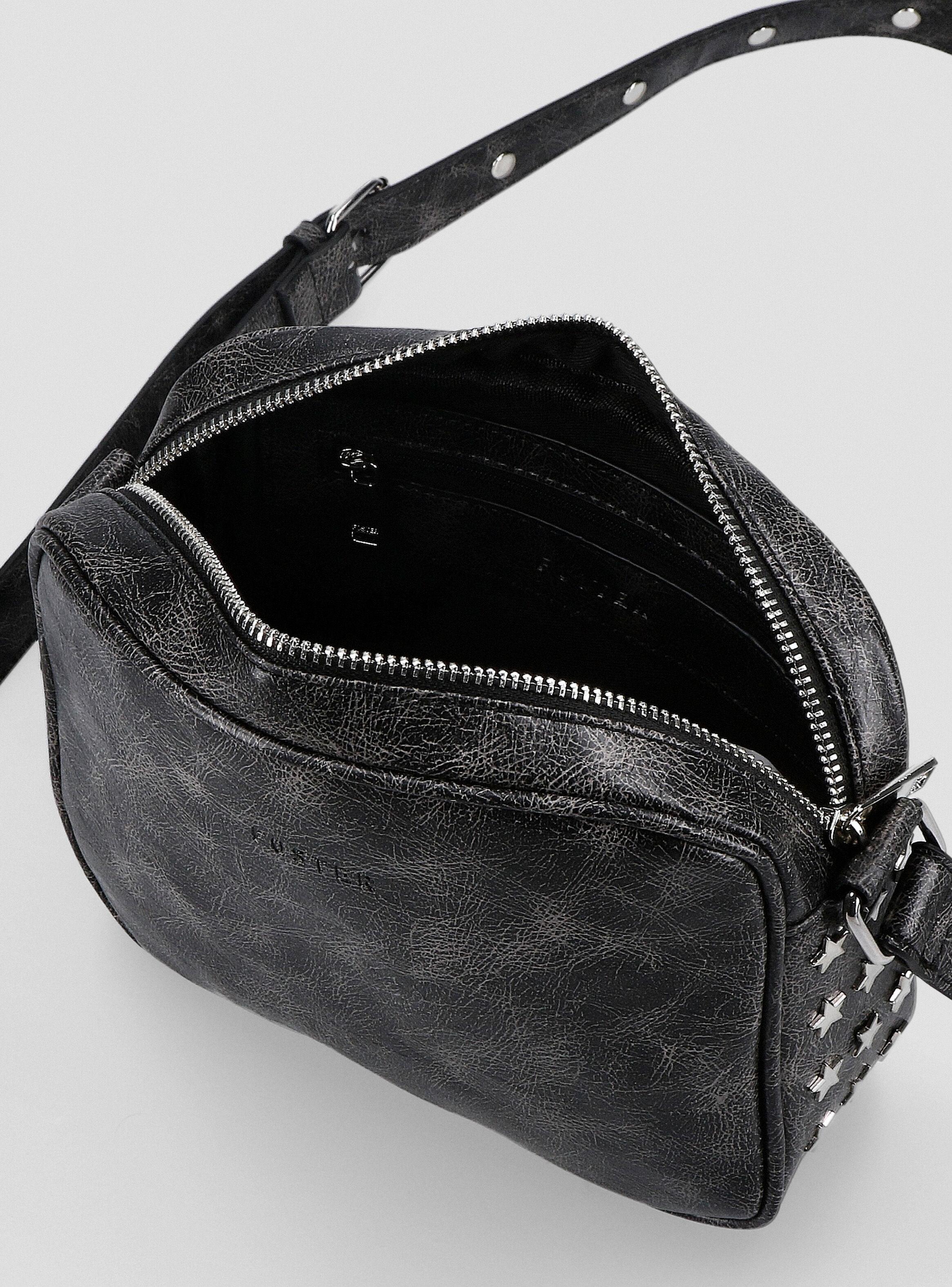 Cartera Tipo Bandolera con Tachas de Estrella-4