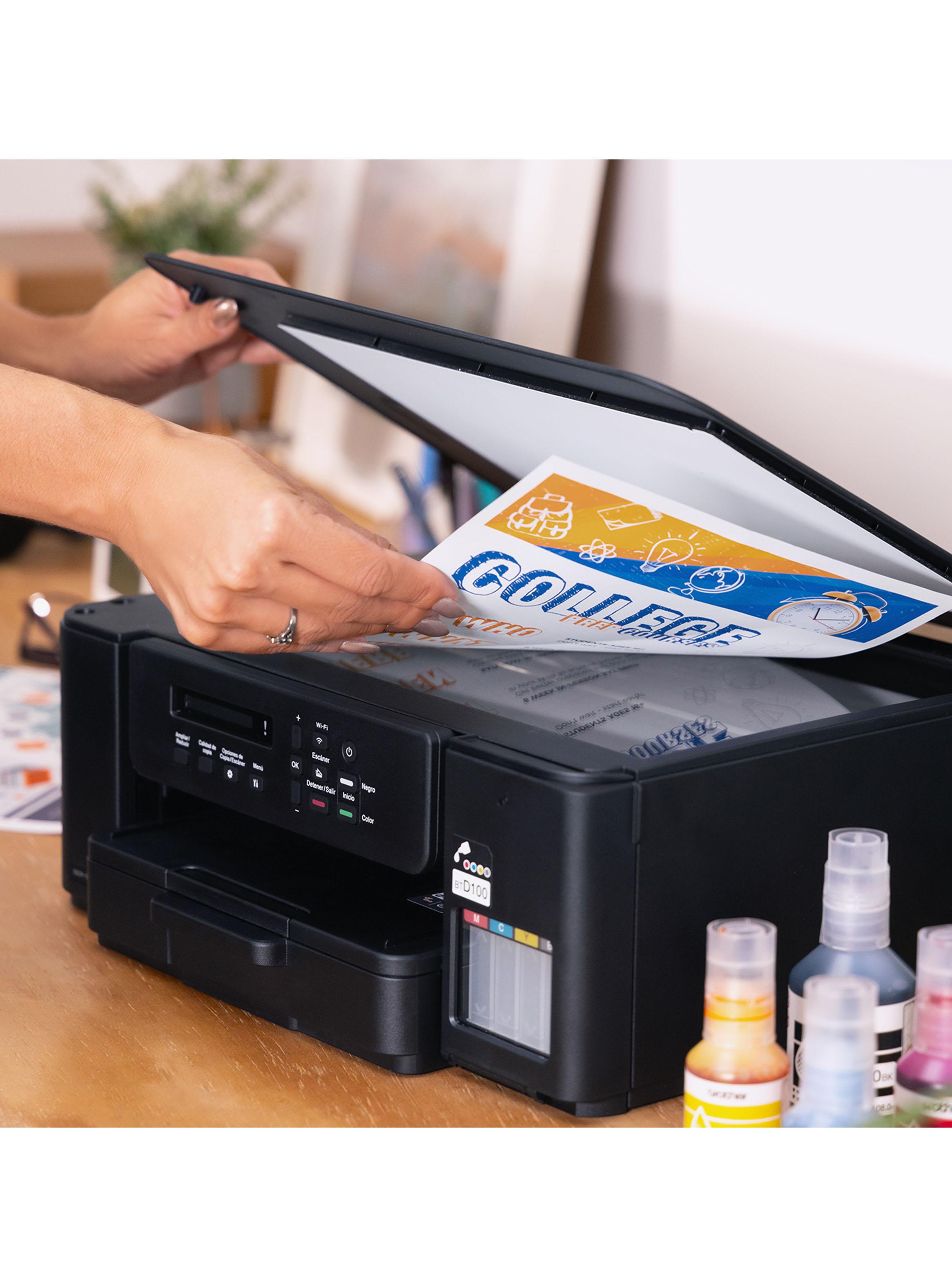 Impresora Multifuncional Tinta Continua DCPT530DW WiFi y Dúplex-5