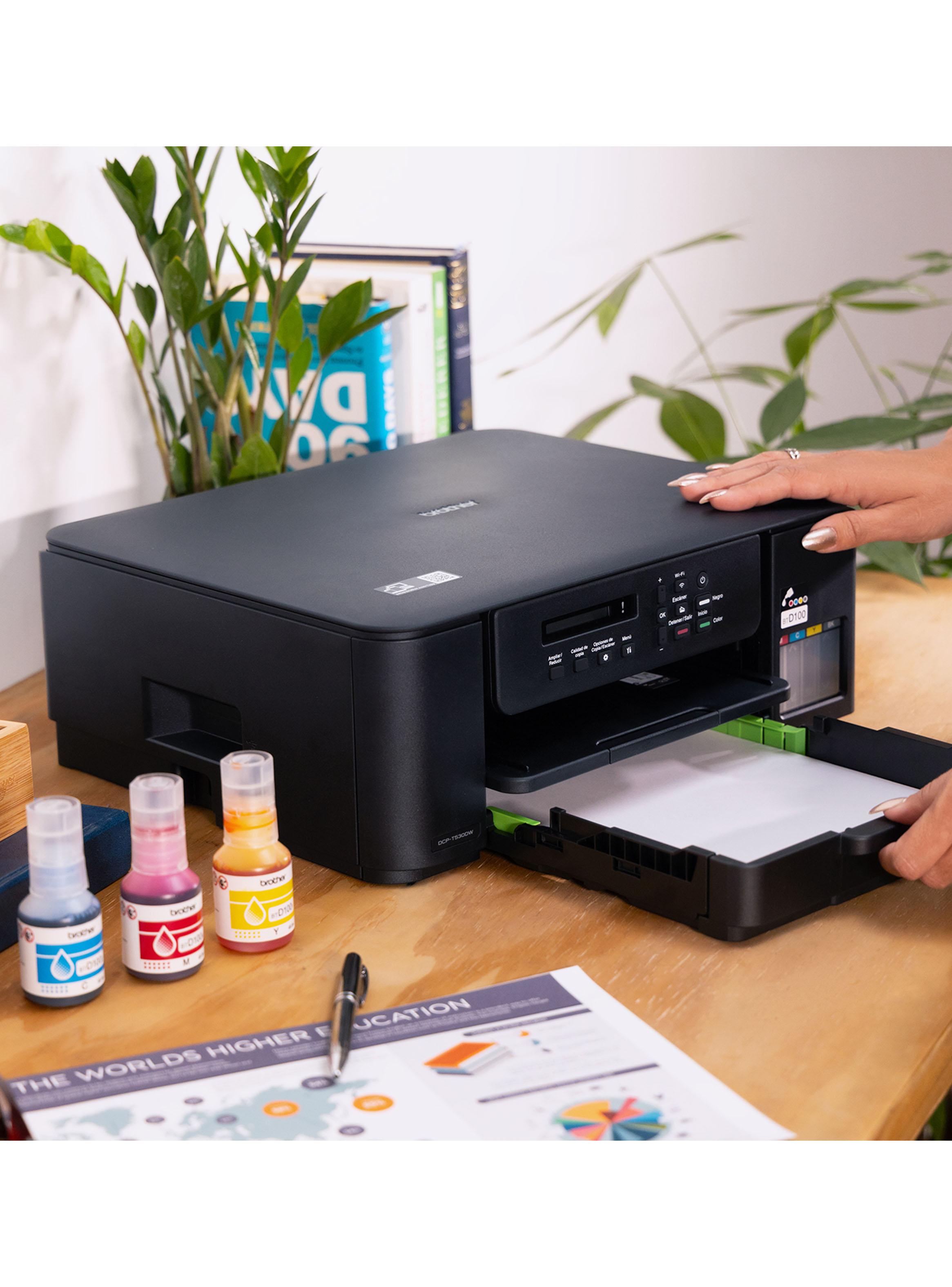 Impresora Multifuncional Tinta Continua DCPT530DW WiFi y Dúplex-6