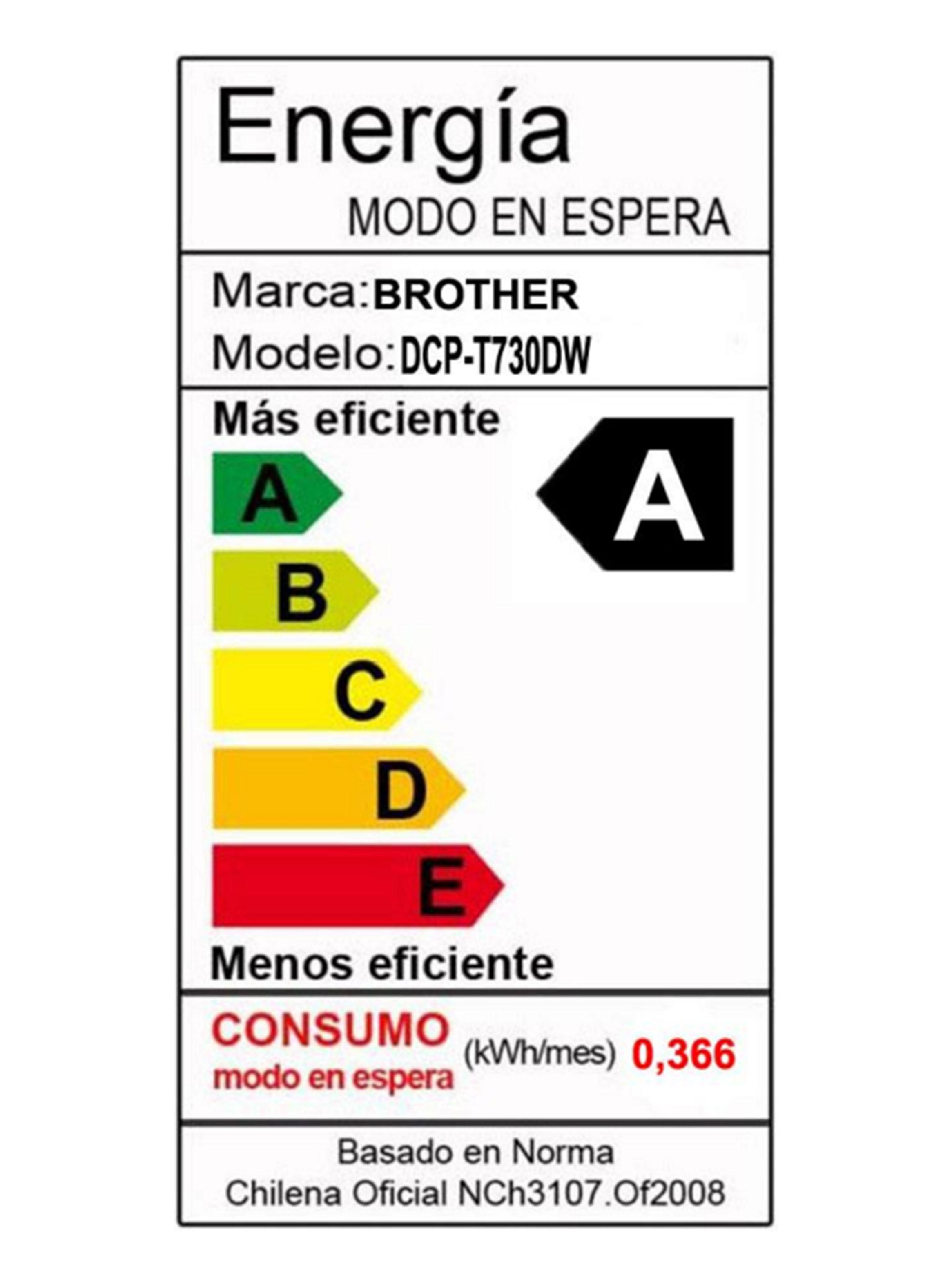 Impresora Tinta Continua Multifuncional DCPT730DW Negro-8