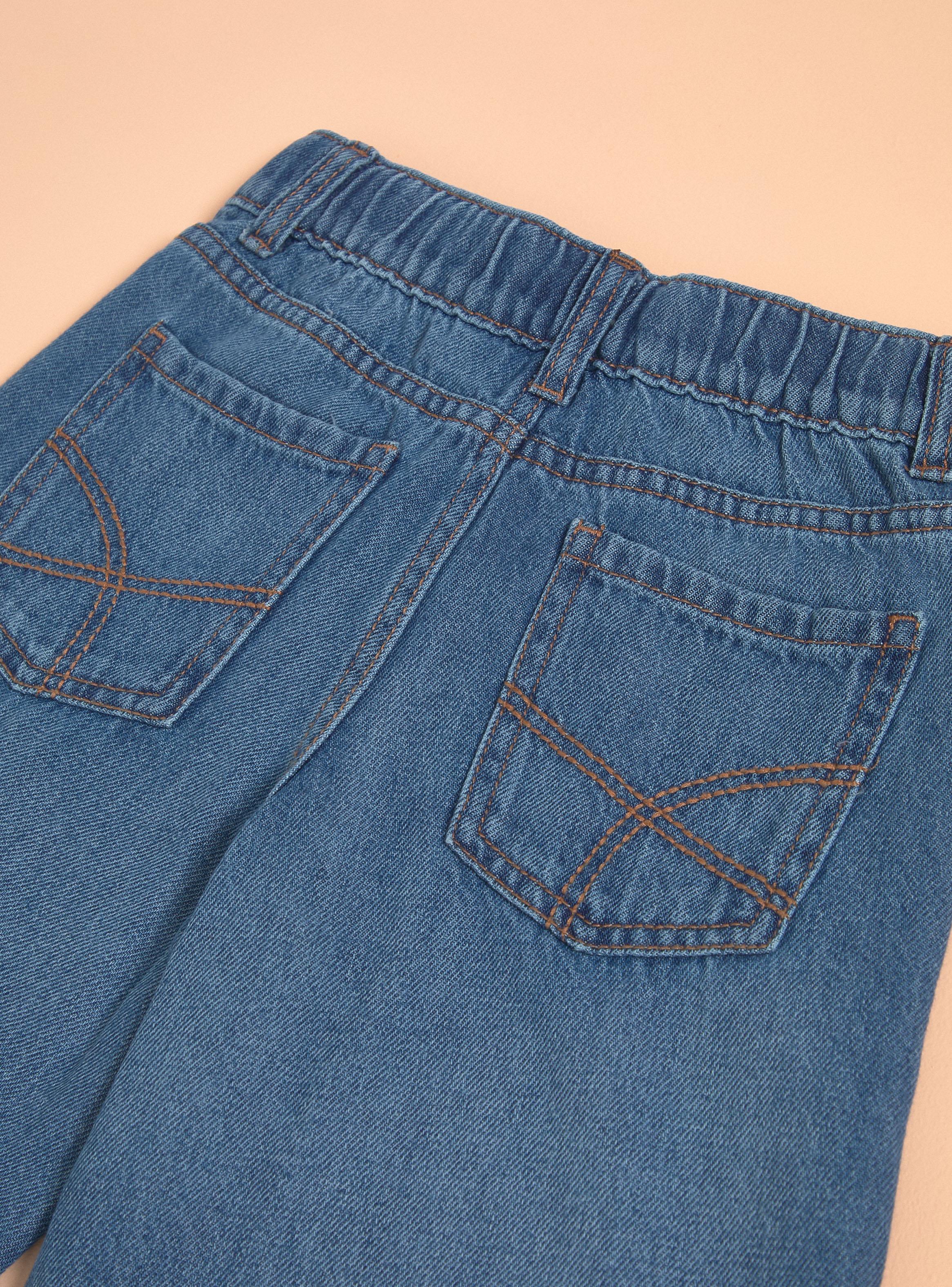 Jeans Pierna Ancha Bolsillos Tachas-2