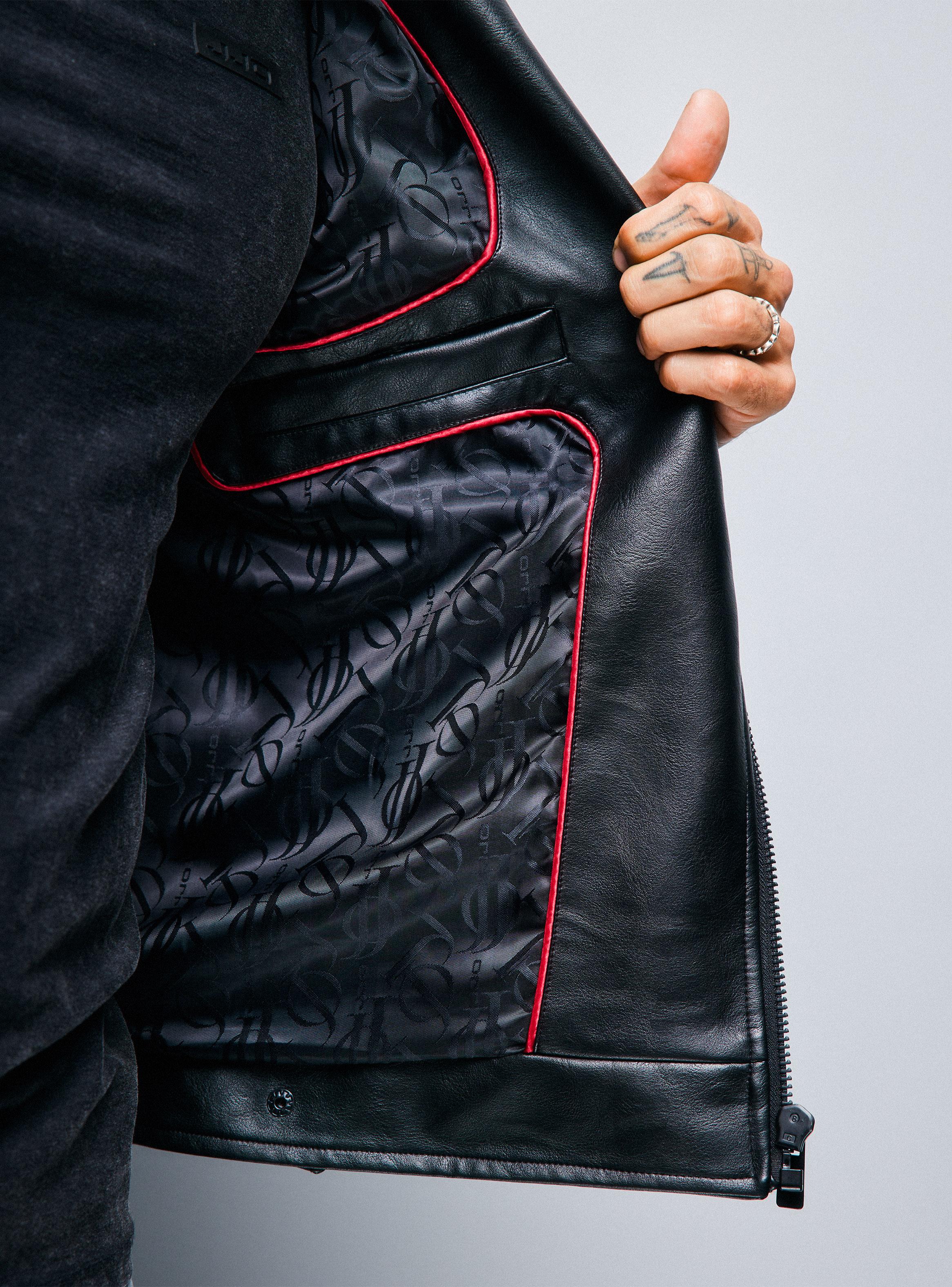 Chaqueta Biker Cierre Cruzado-3