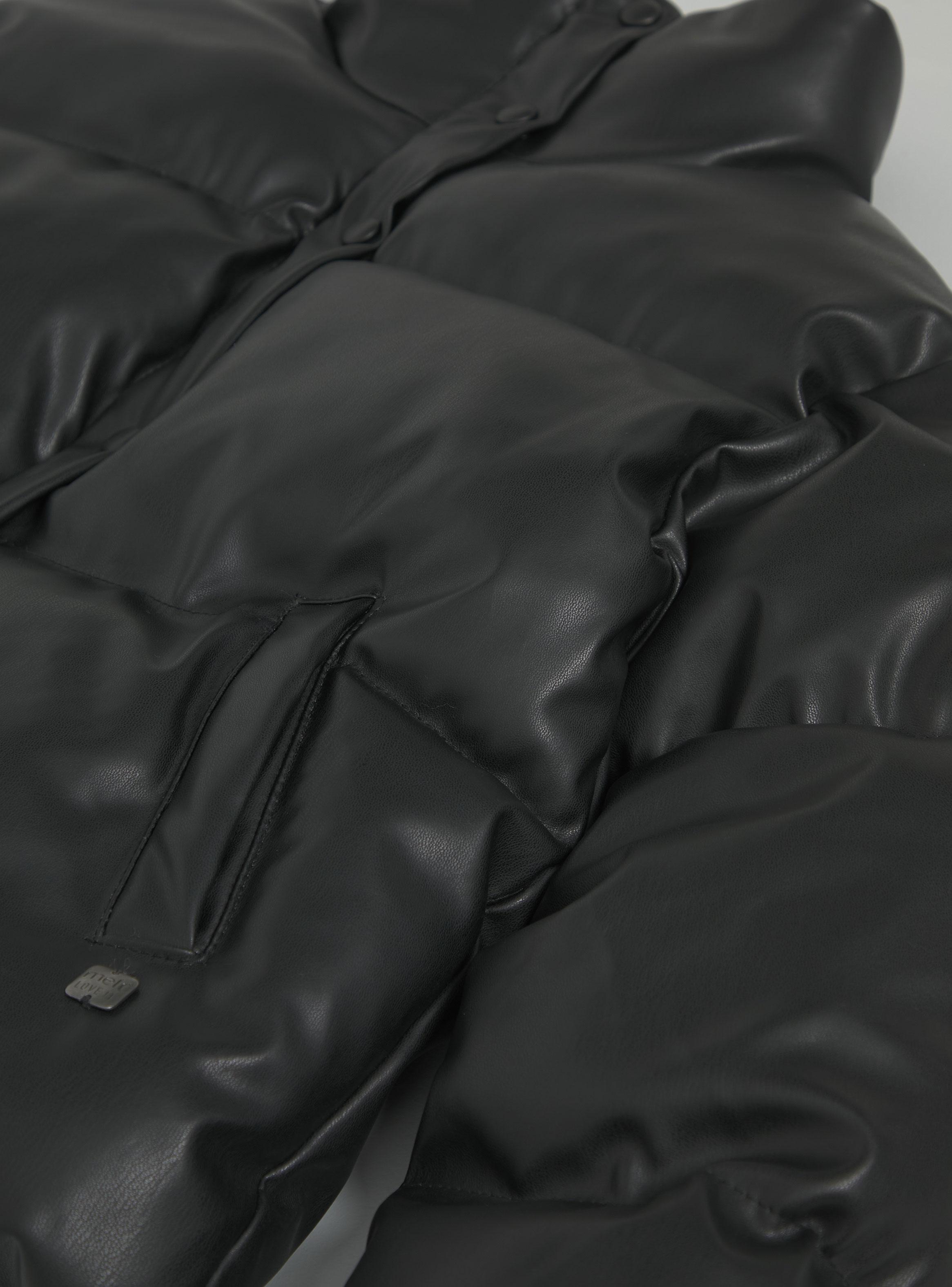 Parka de Pu Acolchada-2