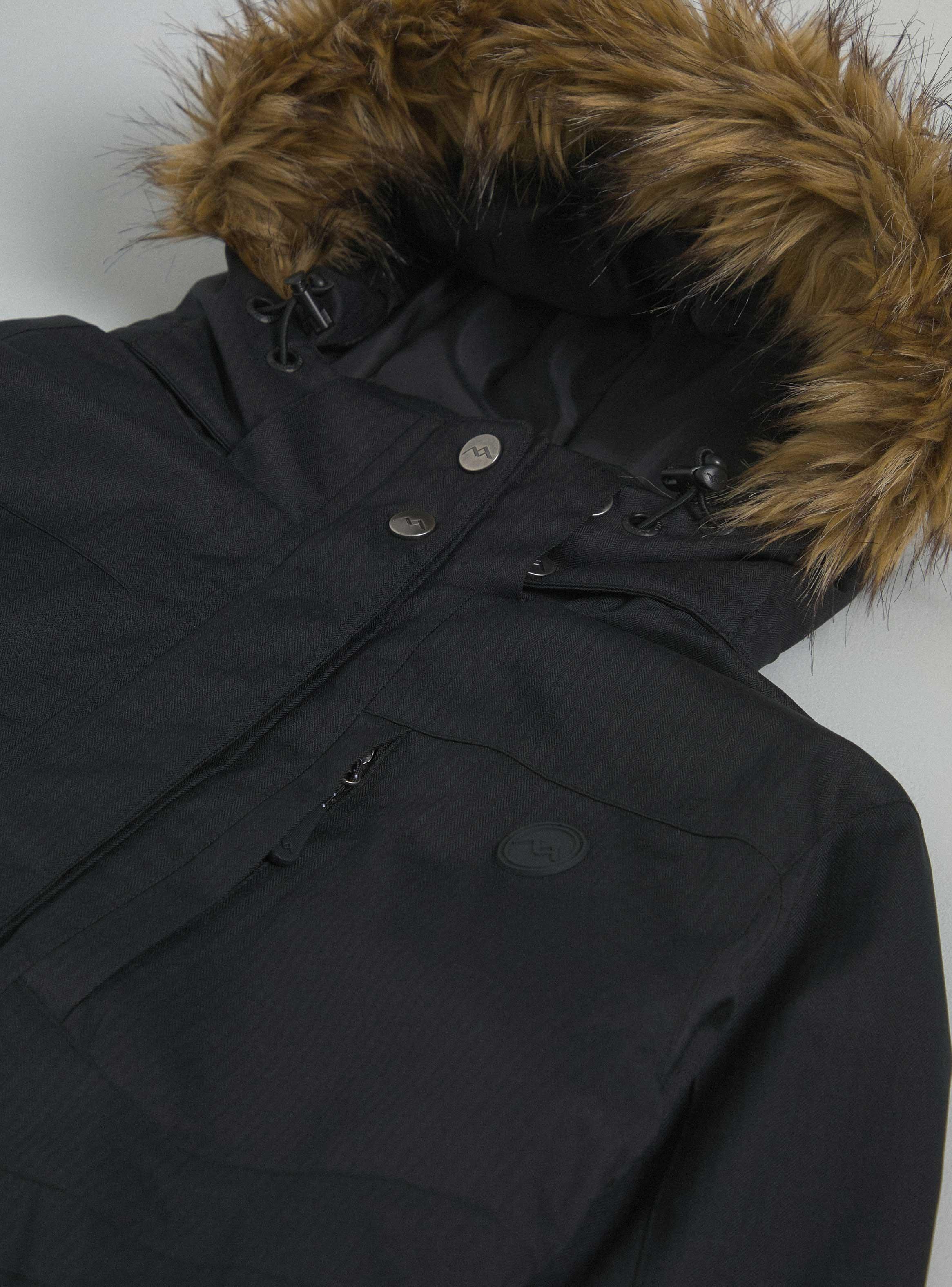 Parka Puffa Largo Medio con Capucha-2