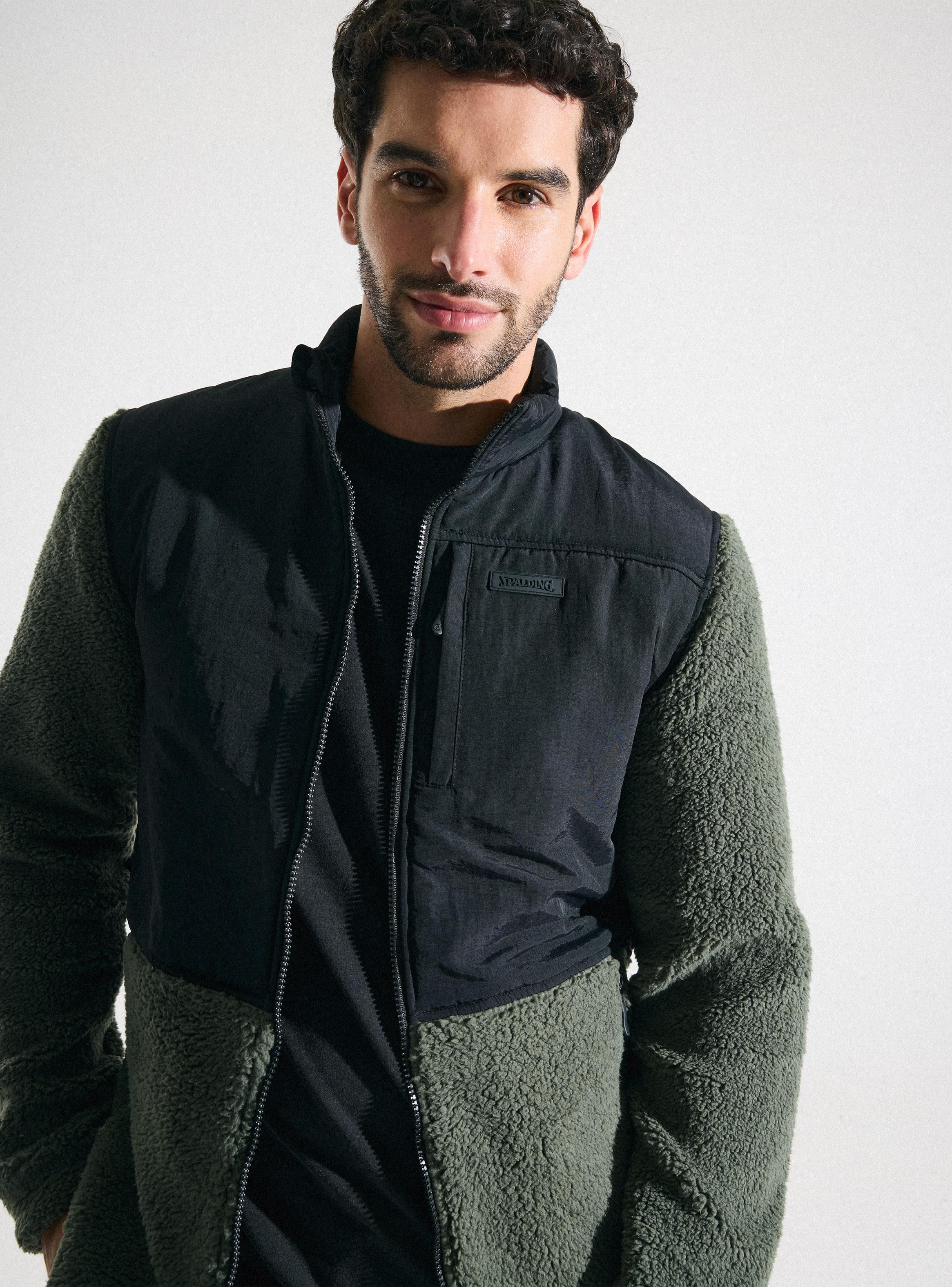 Polar Tricolor  Sherpa con Cierre-2