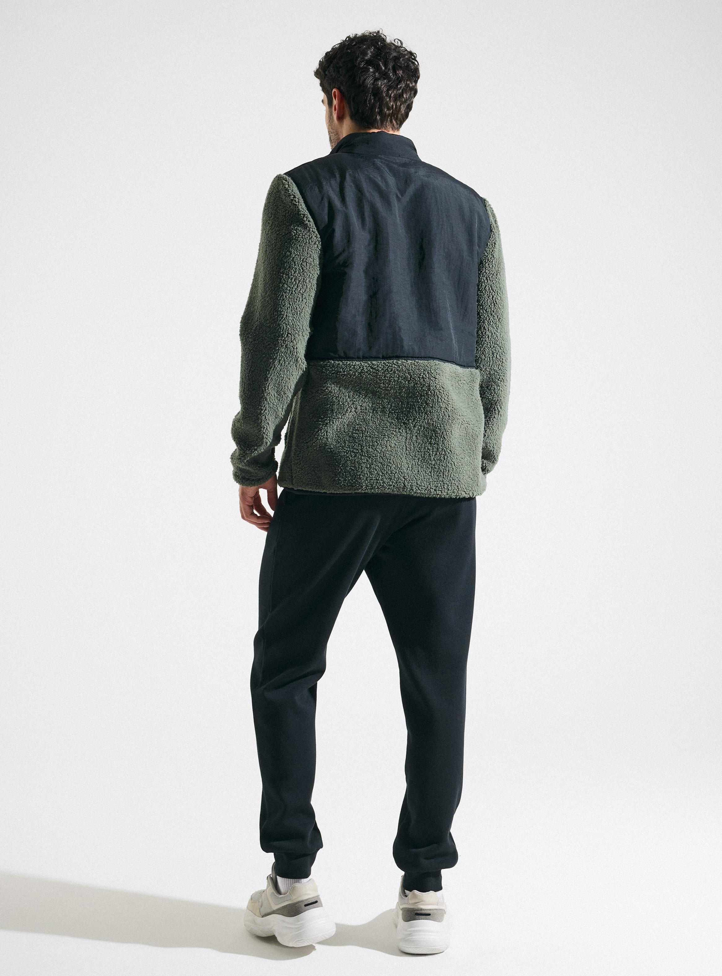 Polar Tricolor  Sherpa con Cierre-5