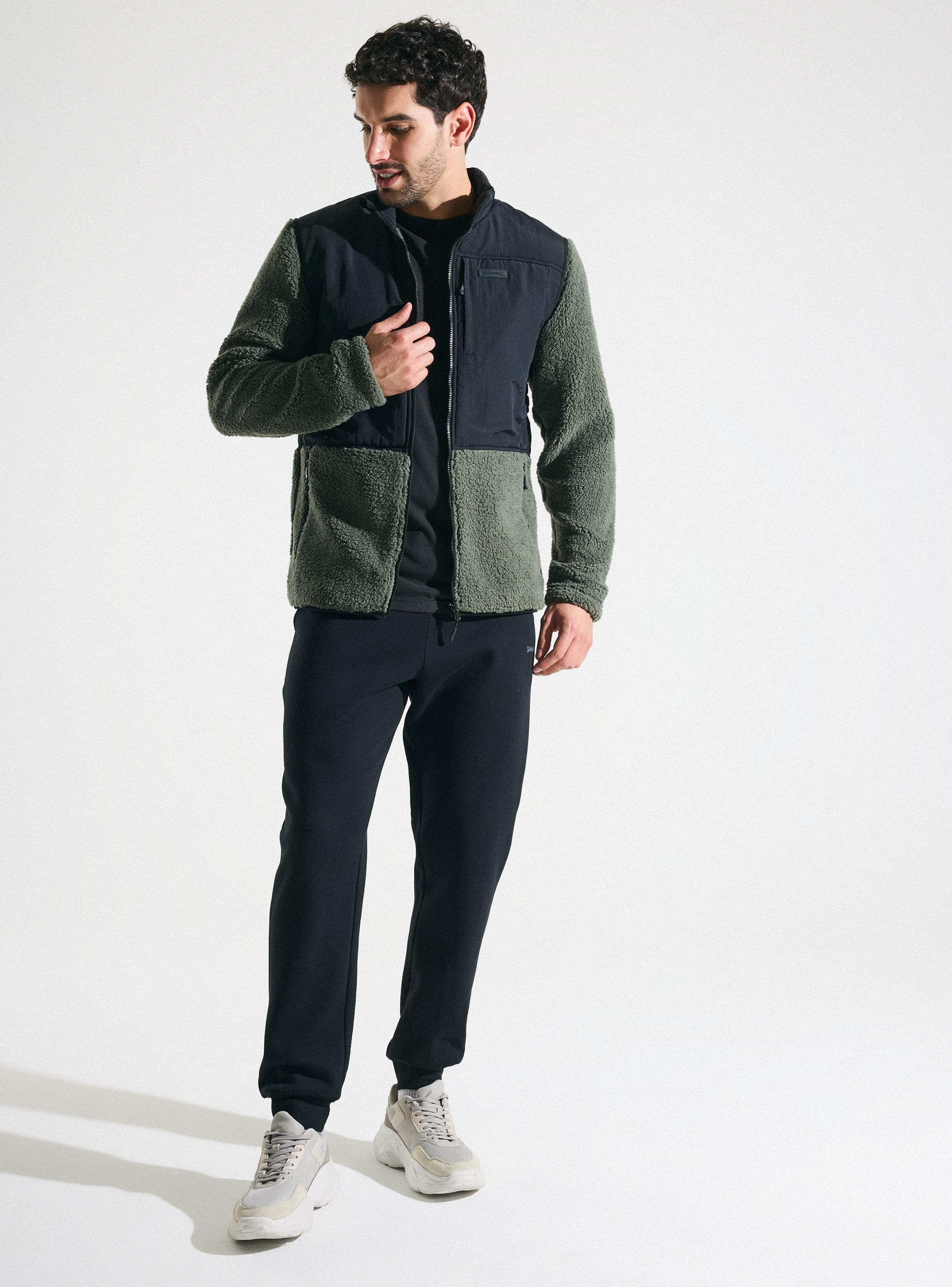 Polar Tricolor  Sherpa con Cierre-4