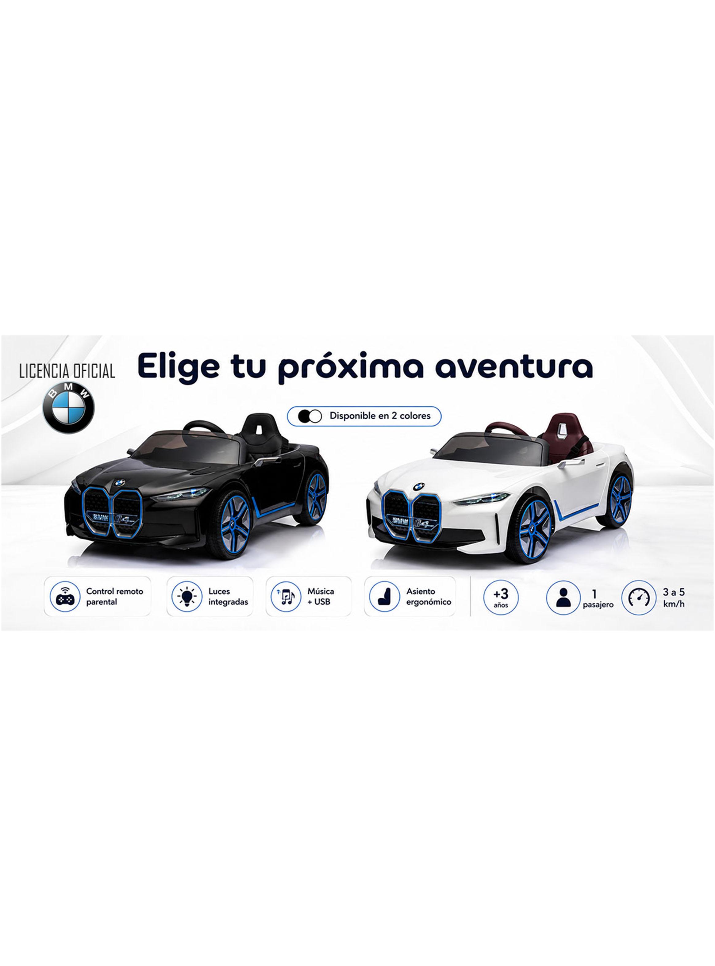 Auto Batería BMW I4 Blanco 12V-4