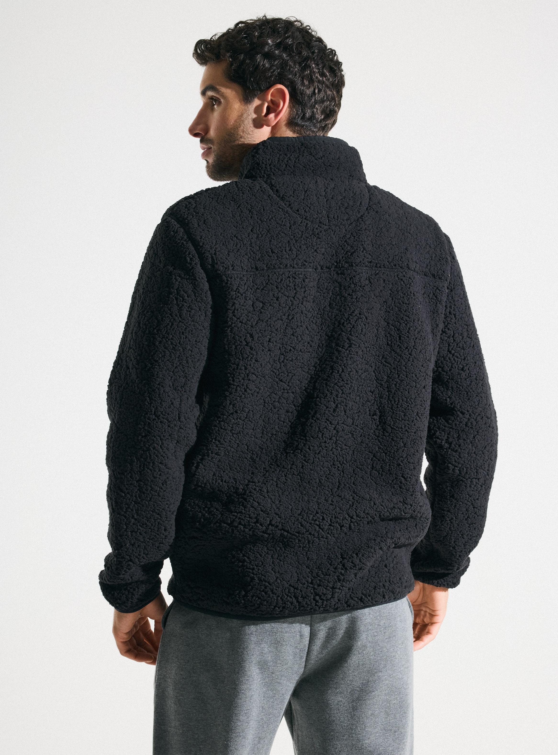 Polar Sherpa Bolsillo Pecho De Tela-1