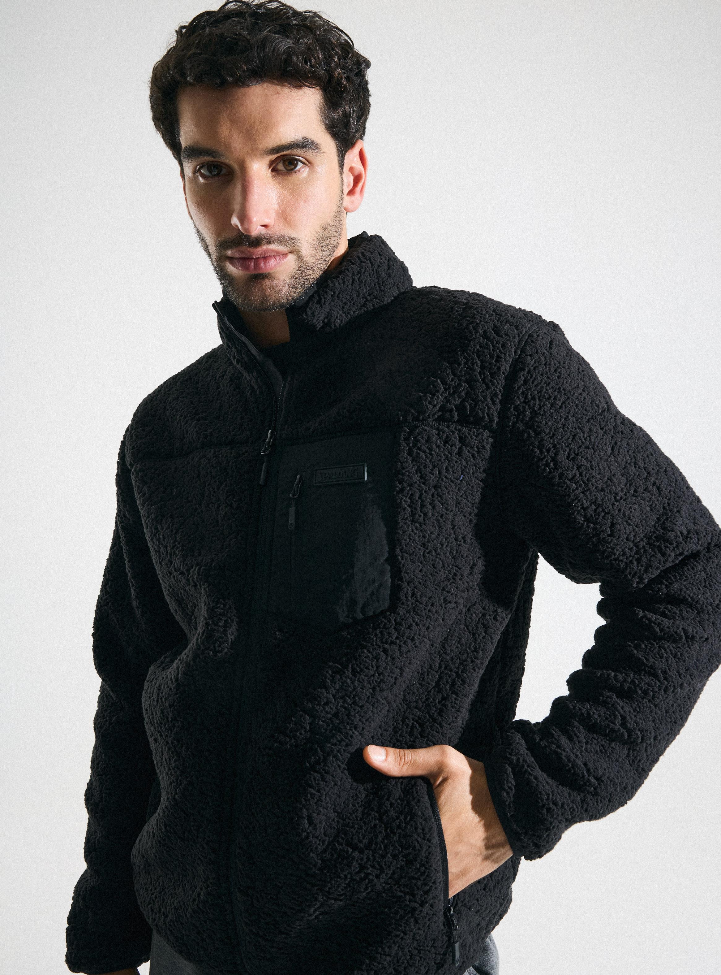Polar Sherpa Bolsillo Pecho De Tela-2