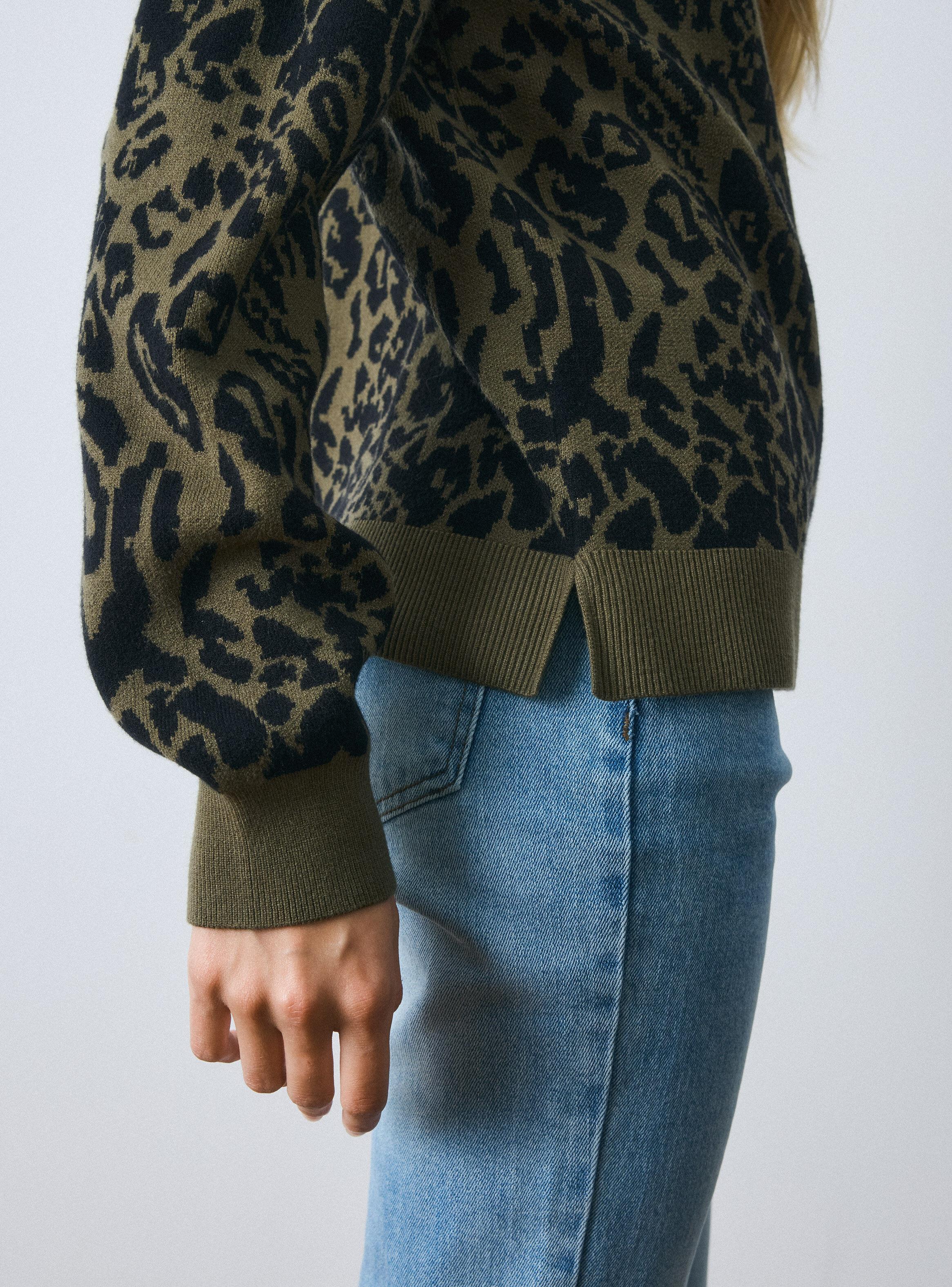 Sweater Jacquard Diseño Animal-3