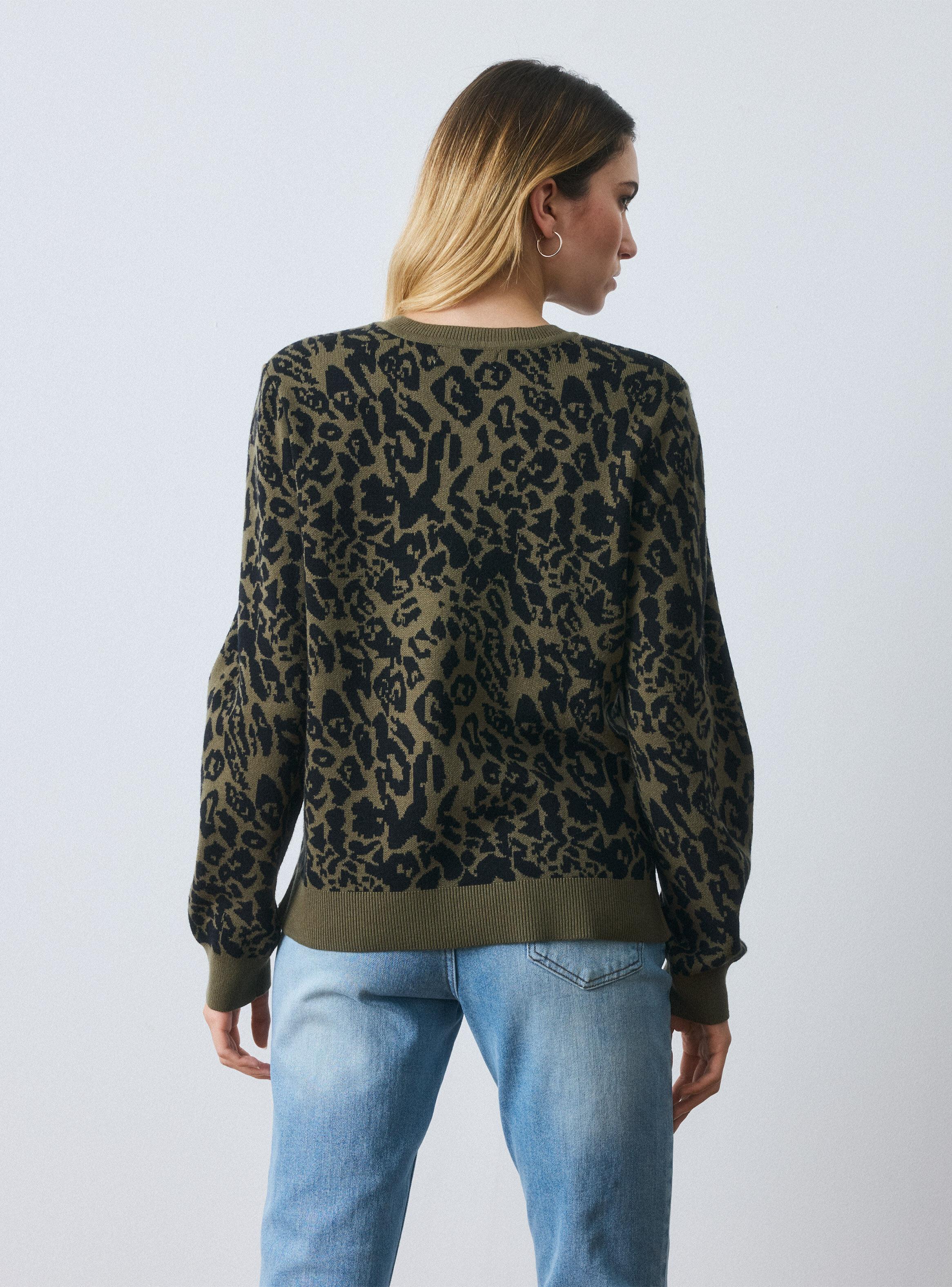 Sweater Jacquard Diseño Animal-1