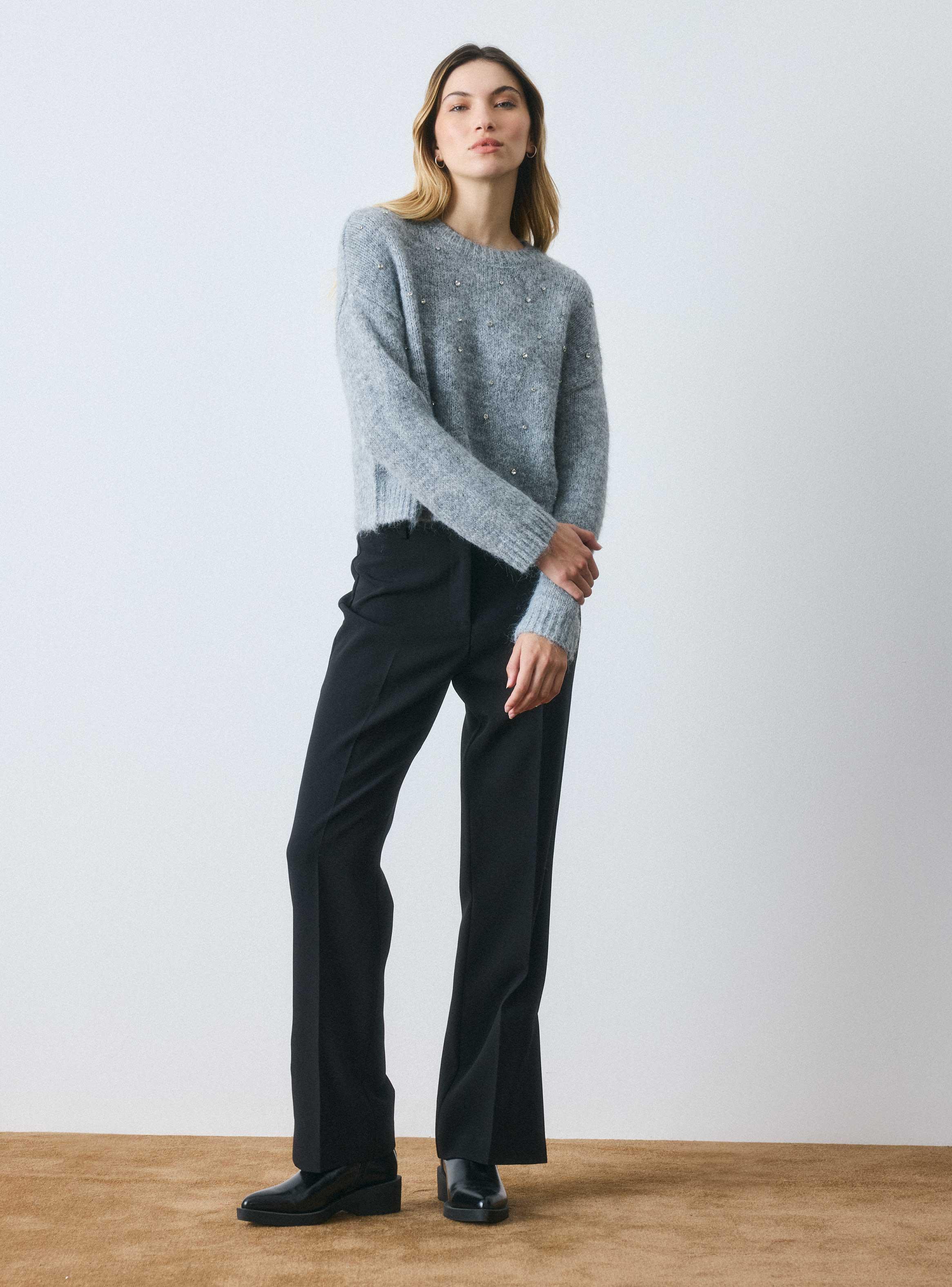Sweater Aplicación Brillos-4
