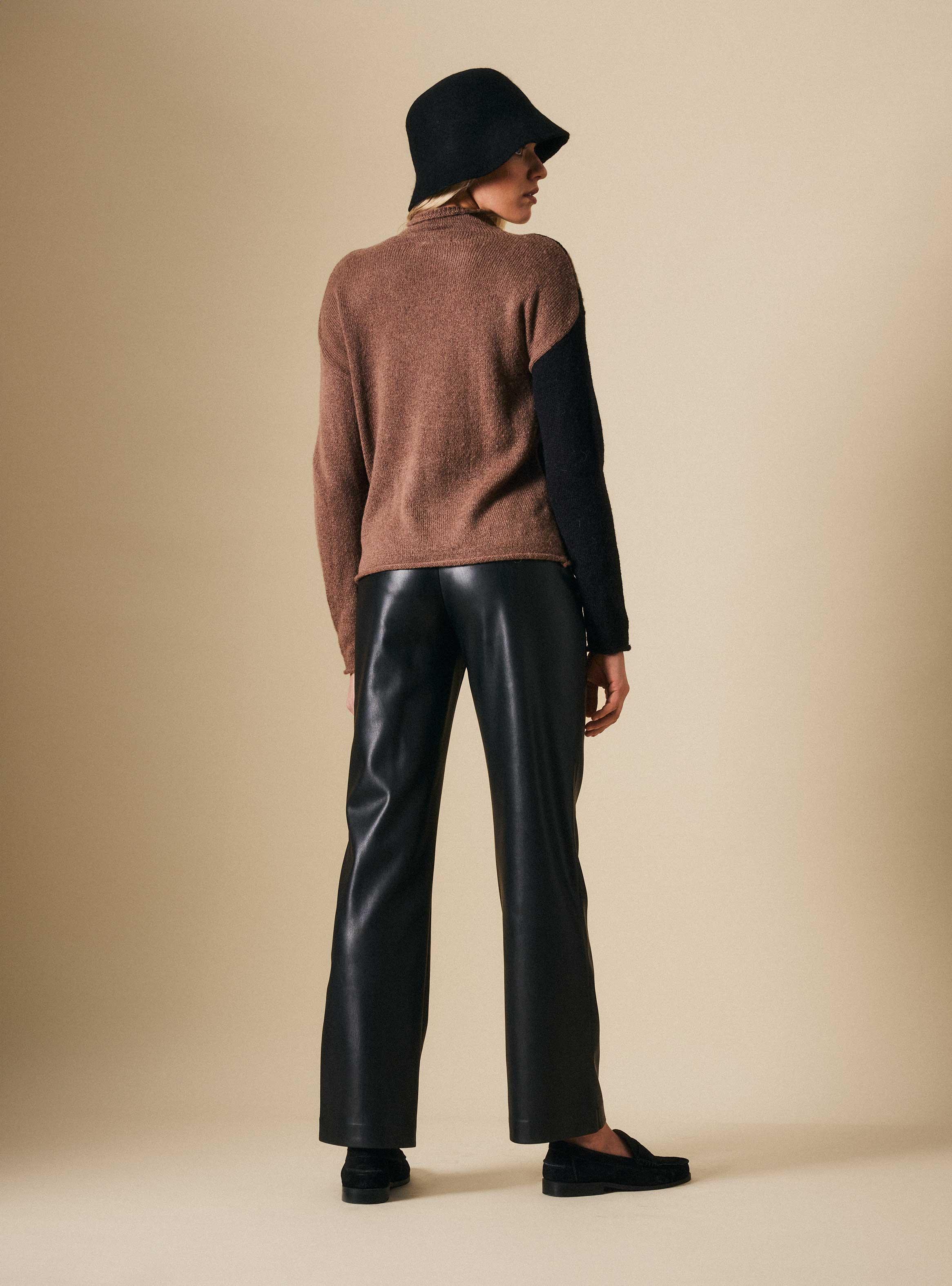 Sweater Jacquard con Lana-5