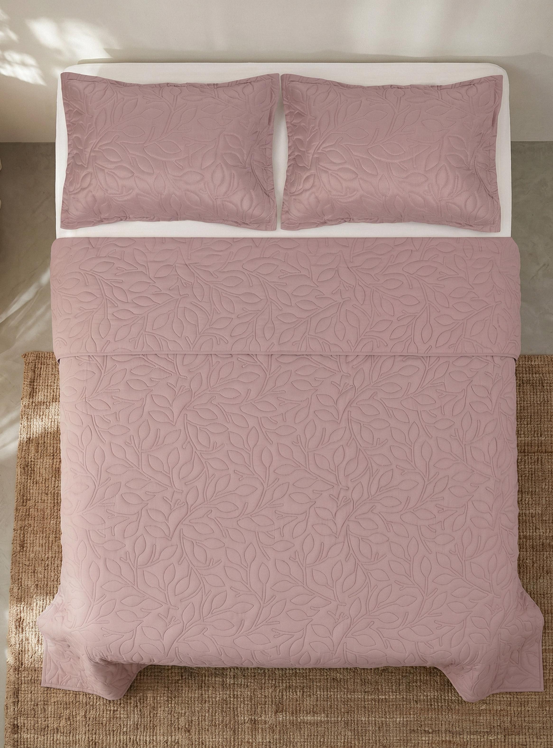Quilt King Diseño Hojas-2
