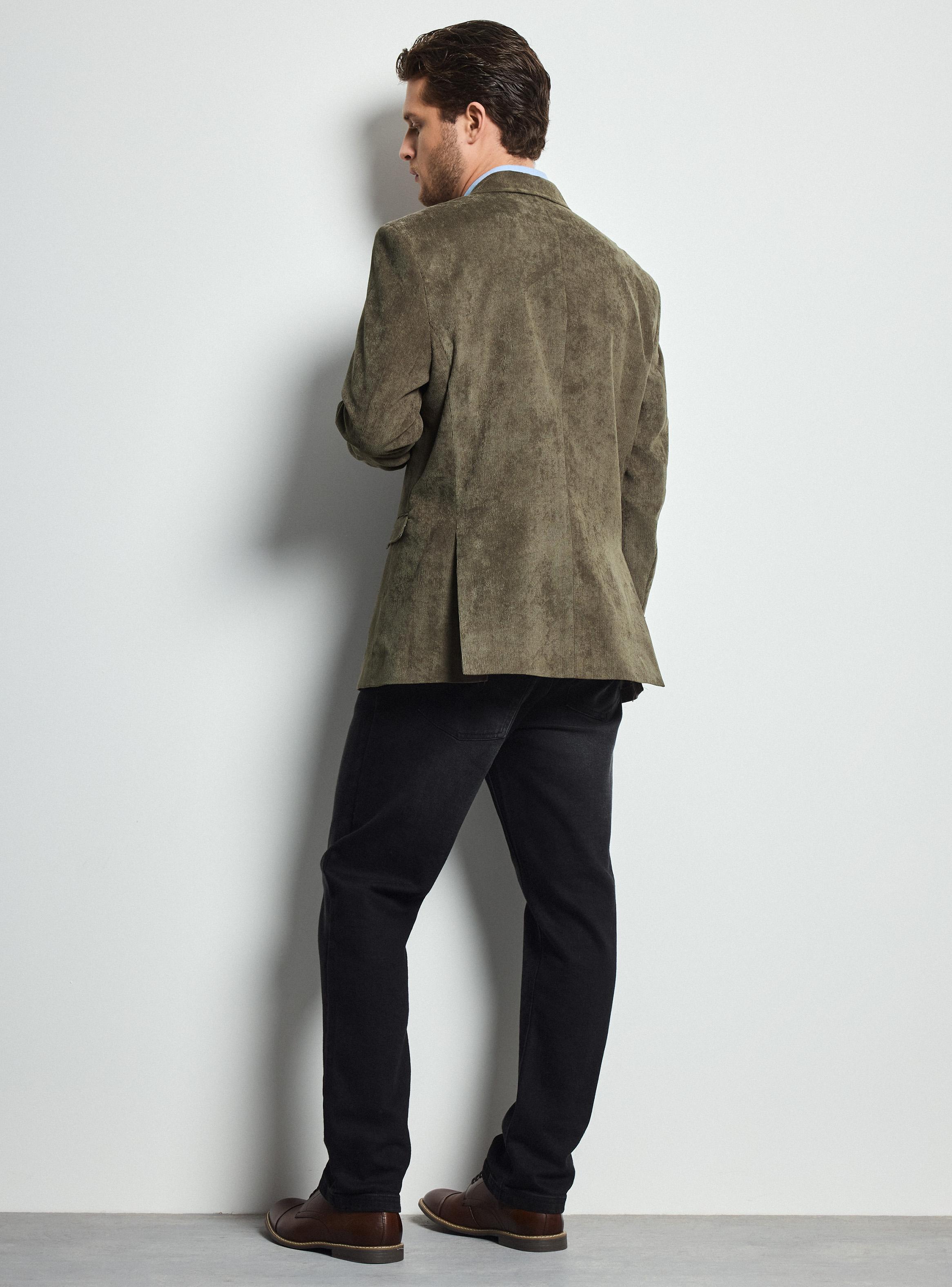 Veston Slim Fit en Cotelé-5