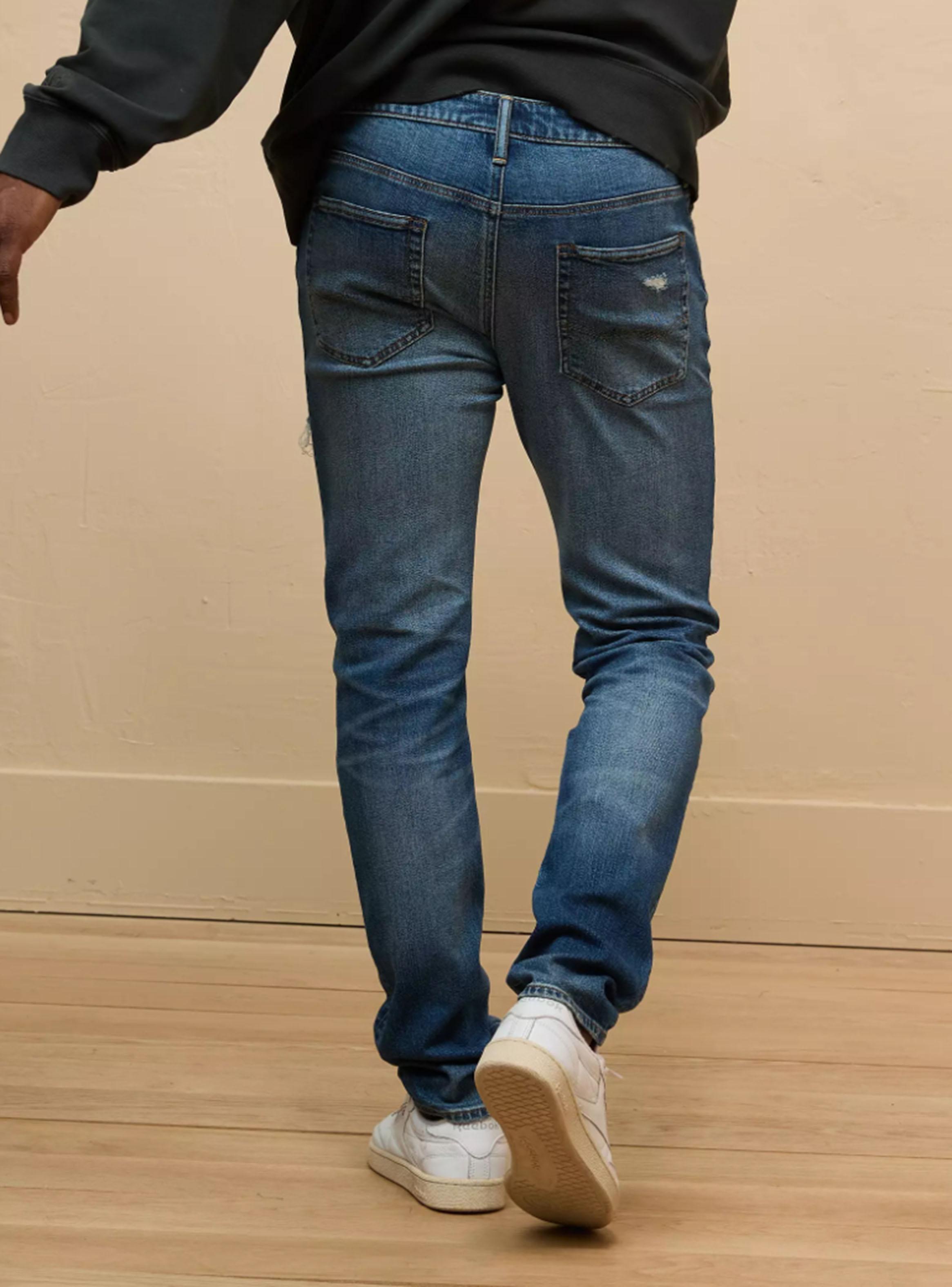 Jeans AE AirFlex+ Athletic Skinny Parches-1