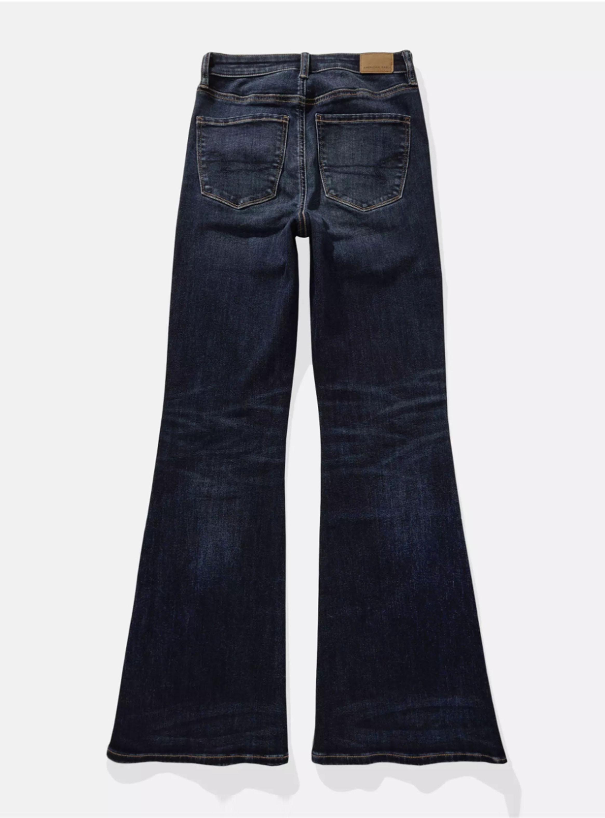 Jeans AE Next Level Kick Bootcut Crop de Botón-3