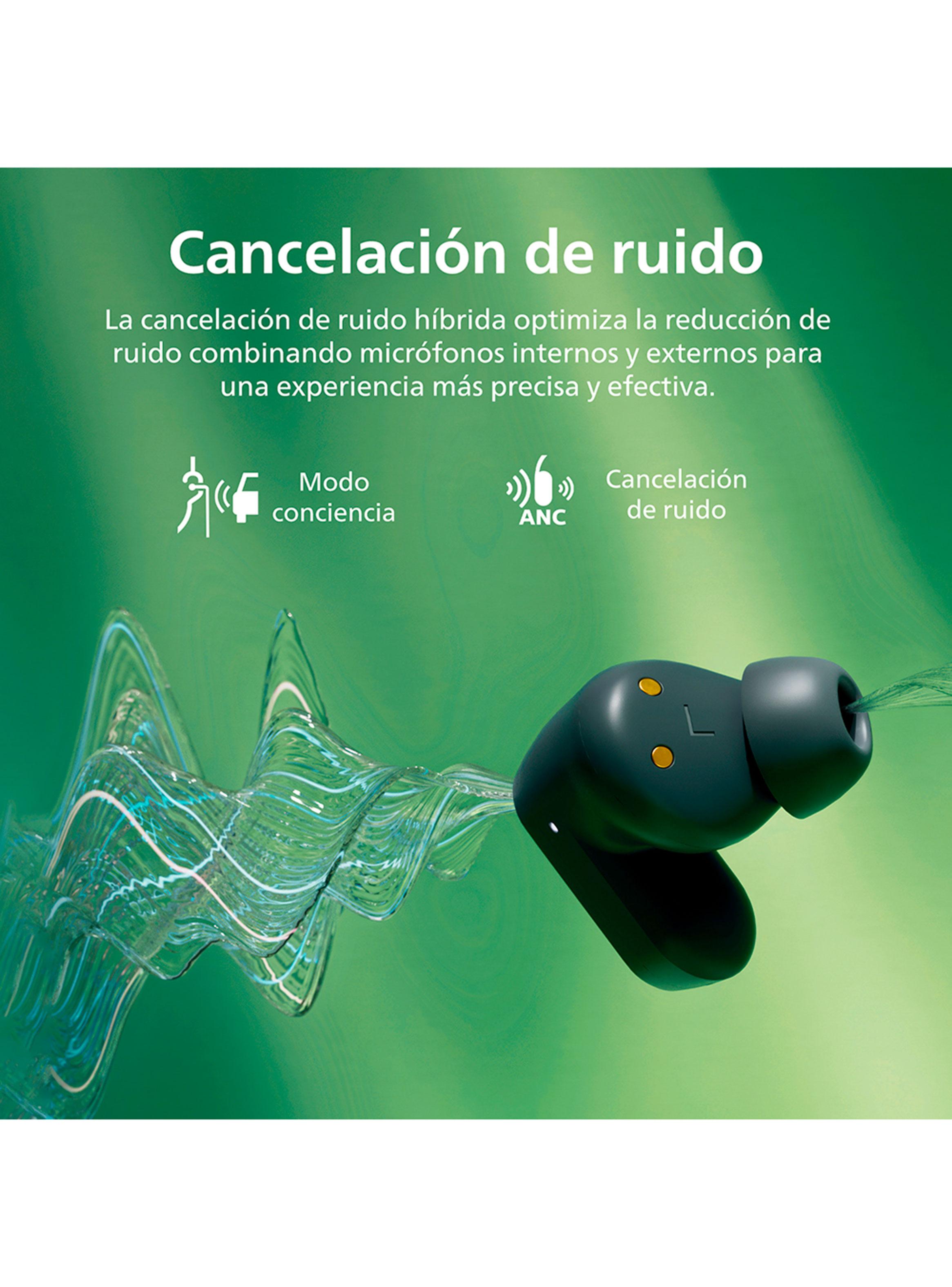 Audífonos Bluetooth Noise Cancelling TAT3508 TWS Negro-3