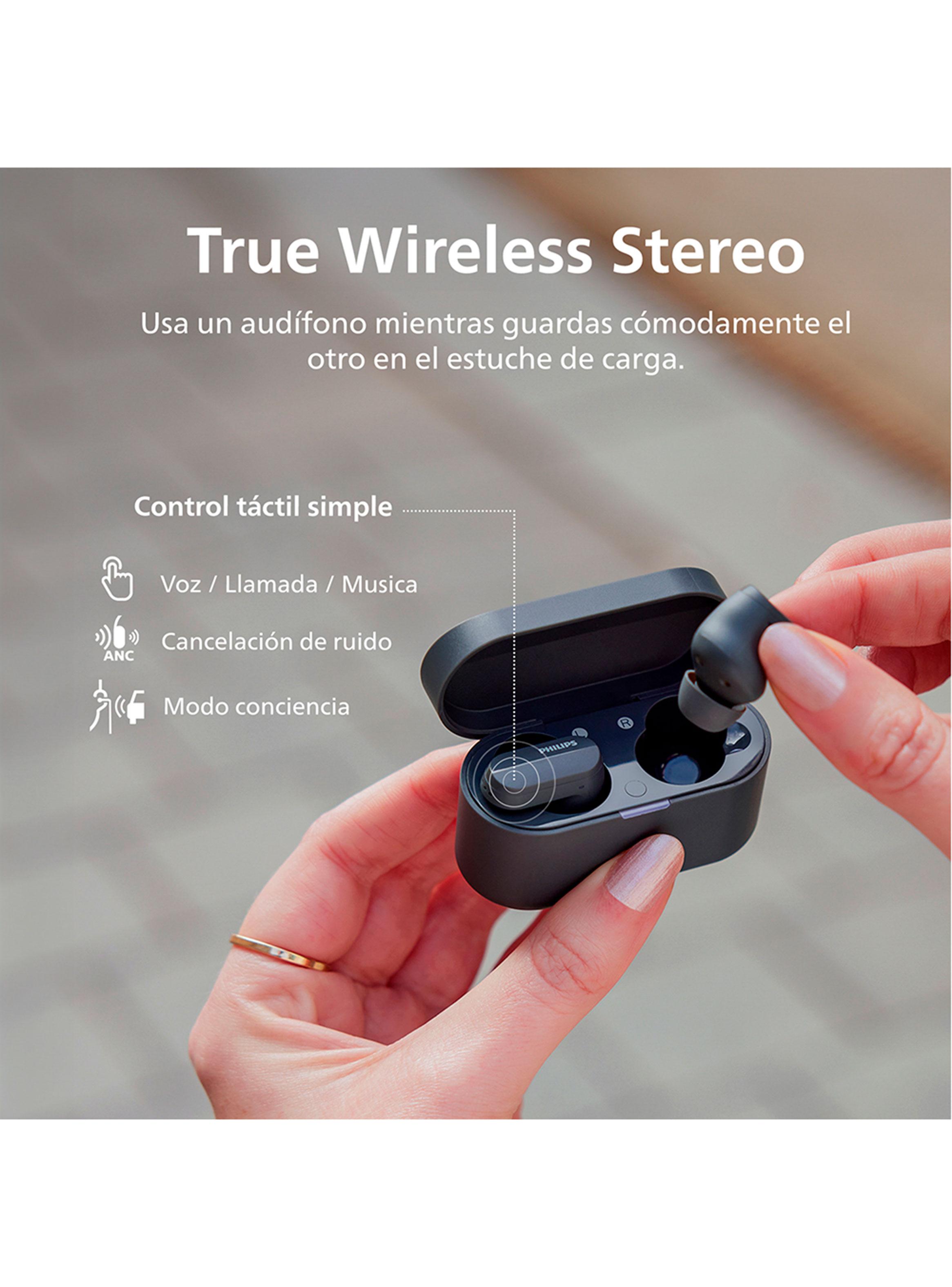 Audífonos Bluetooth Noise Cancelling TAT3508 TWS Negro-5