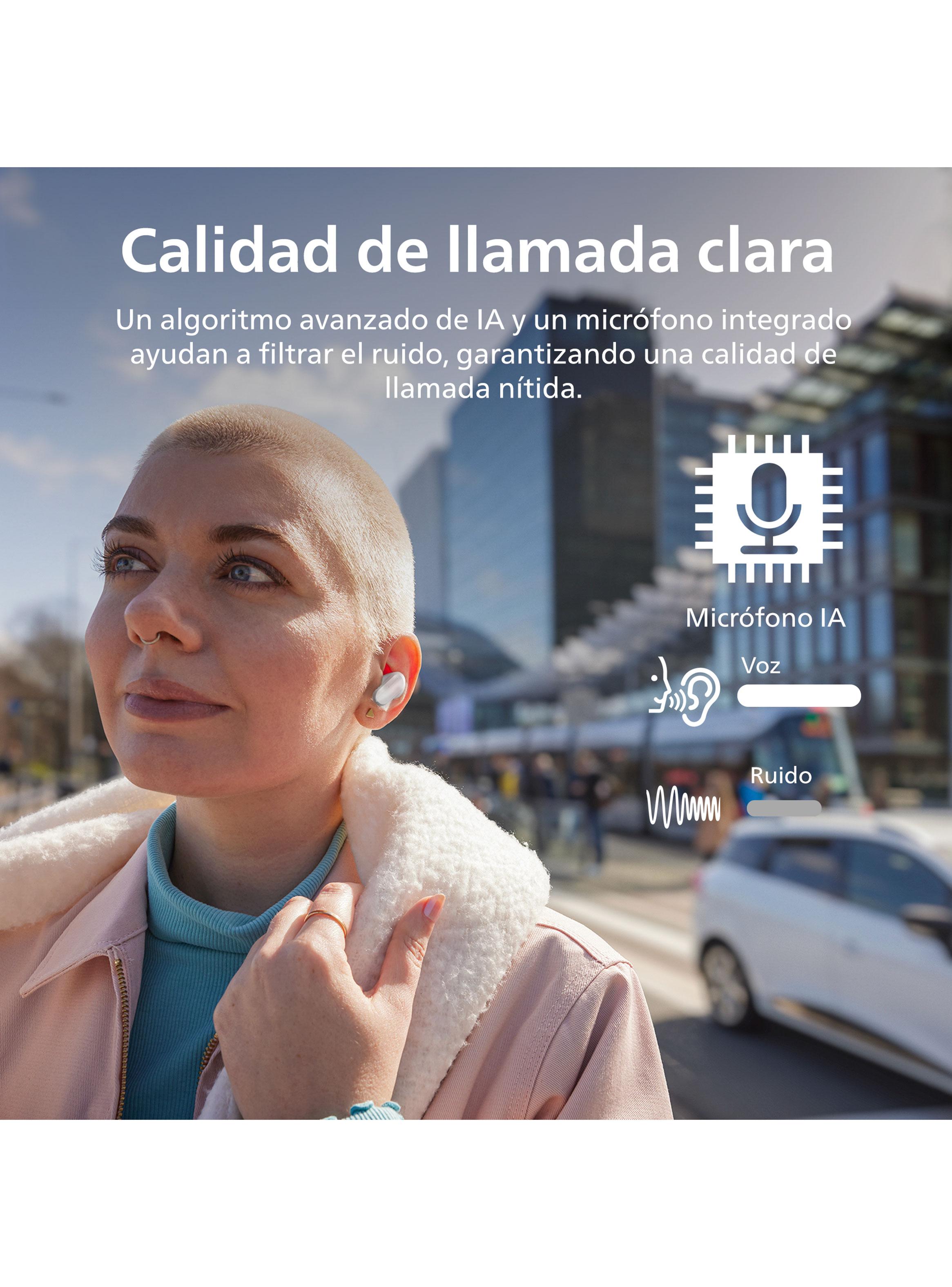 Audífonos Bluetooth TWS TAT3508 Blanco-5