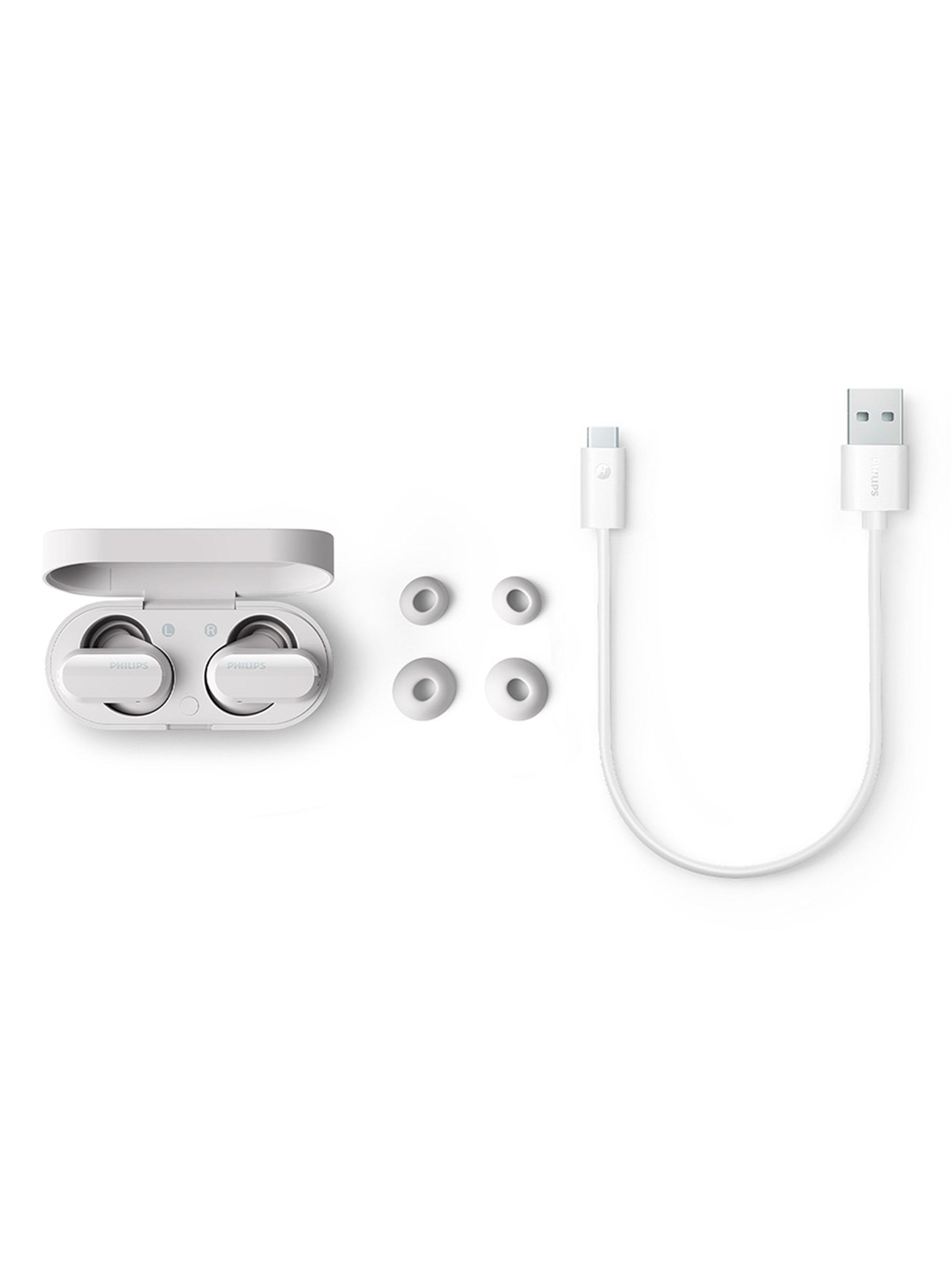 Audífonos Bluetooth Noise Cancelling TAT3508 TWS Blanco-1