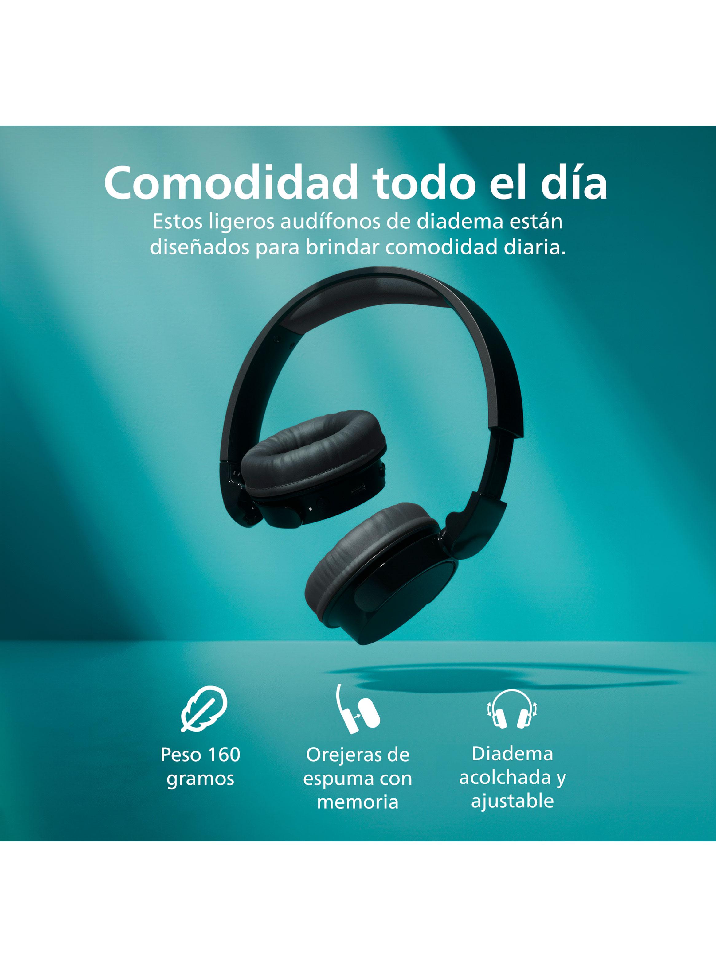 Audífonos Bluetooth Headband TAH3209 Negro-1