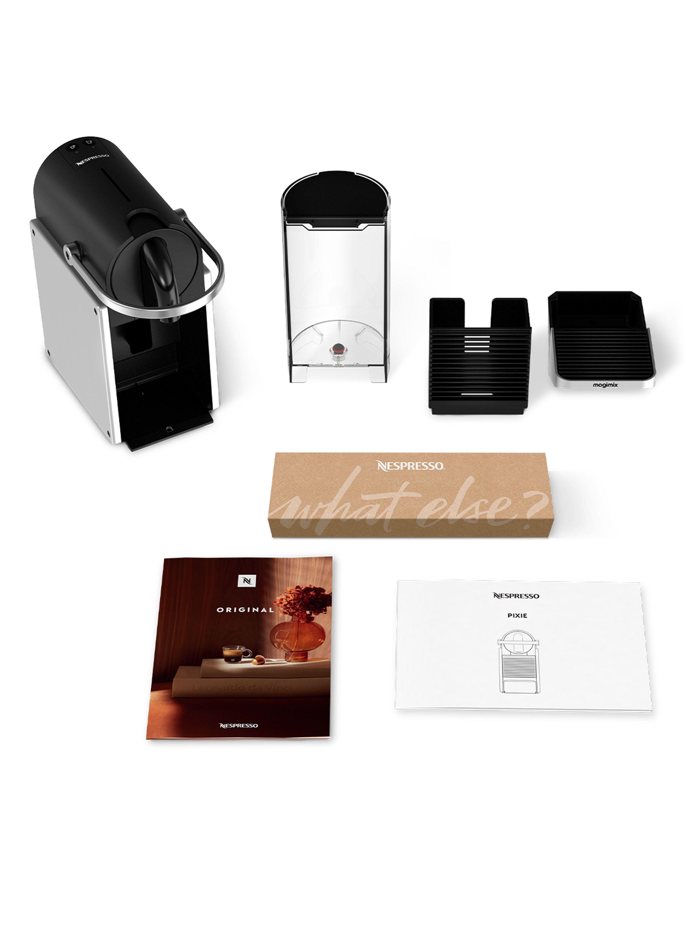 Cafetera de Cápsulas Pixie Silver-5