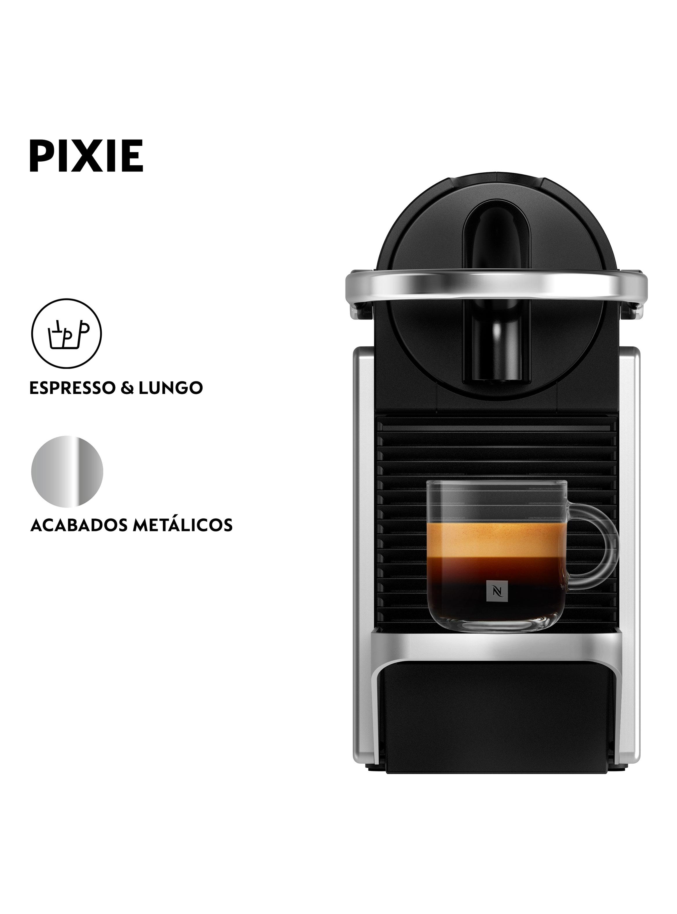 Cafetera de Cápsulas Pixie Silver-3