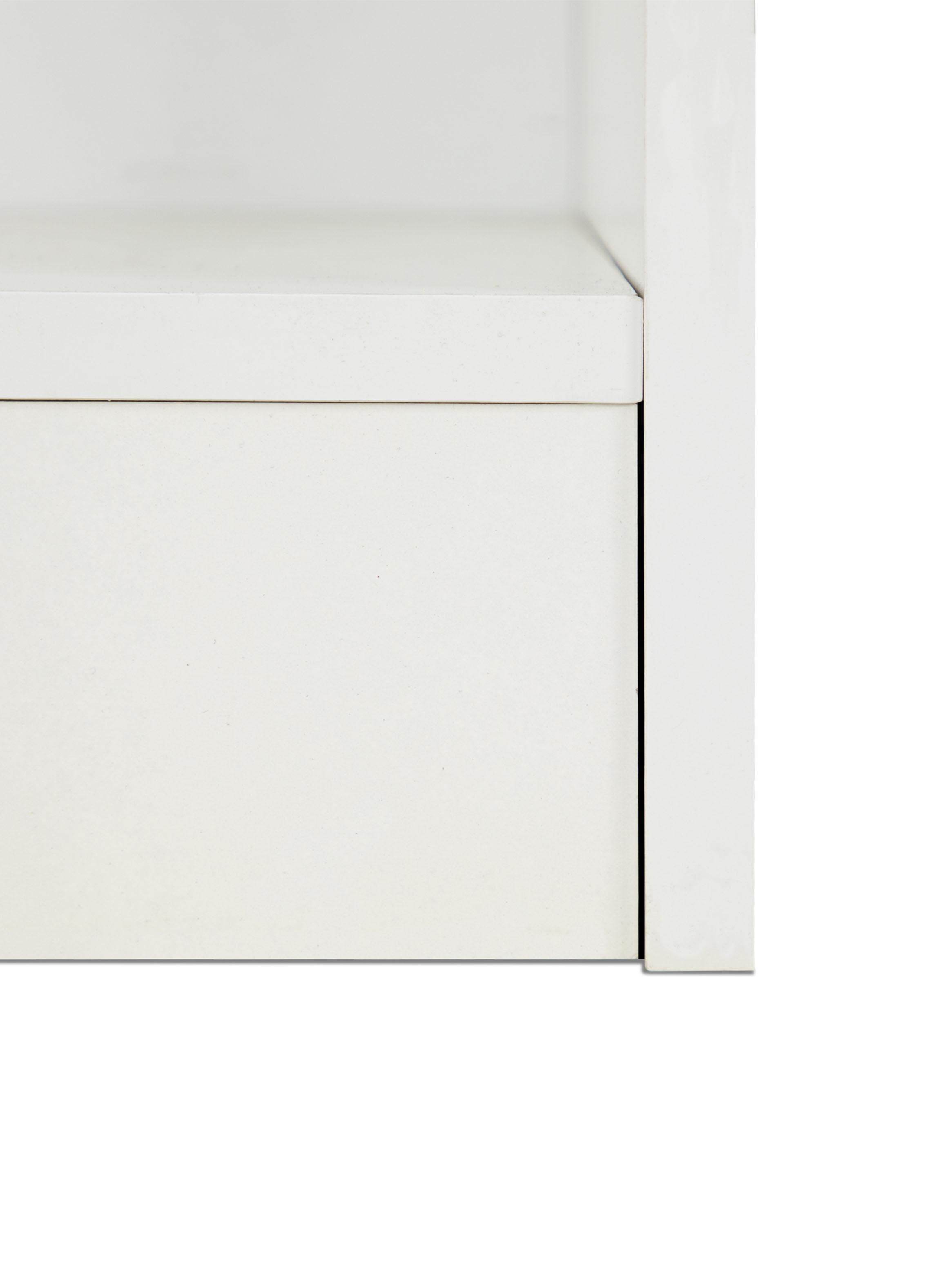 Rack TV 70" 2 Puertas 2 Repisas Blanco-2