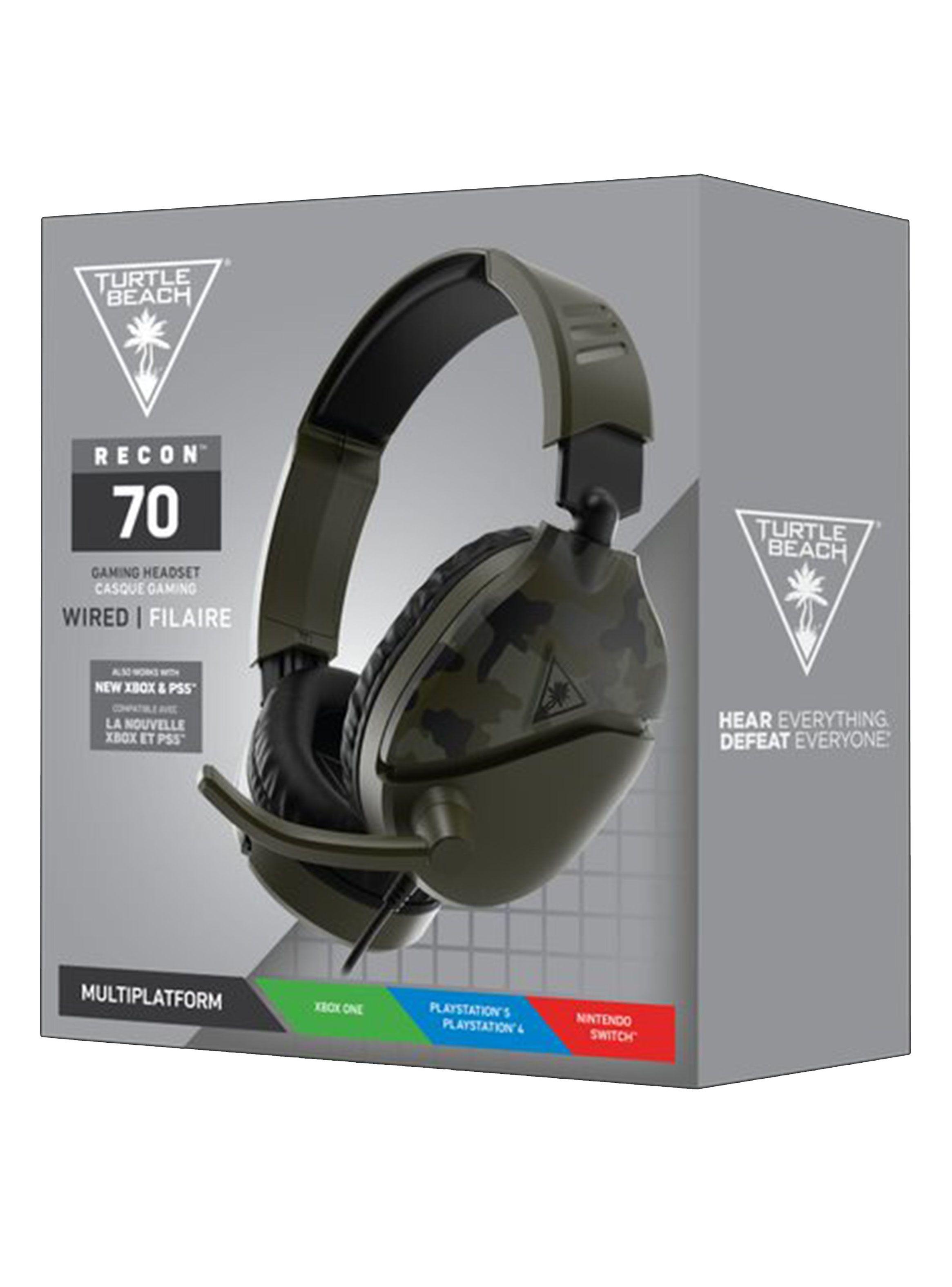 Audífonos Gamer Earforce Recon 70P Green Camo-1