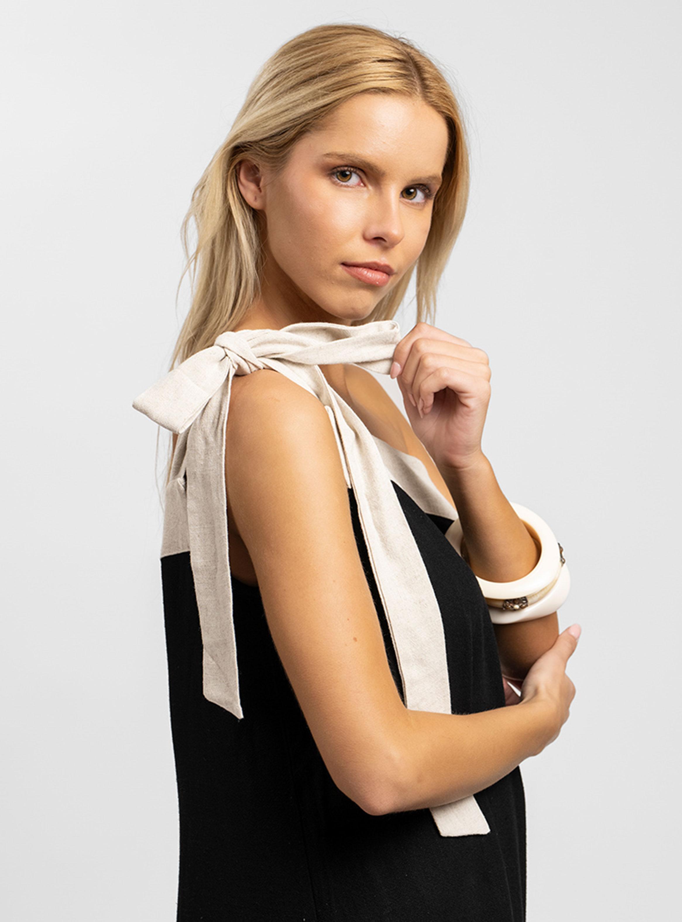 Vestido Agatha Arena Negro-2