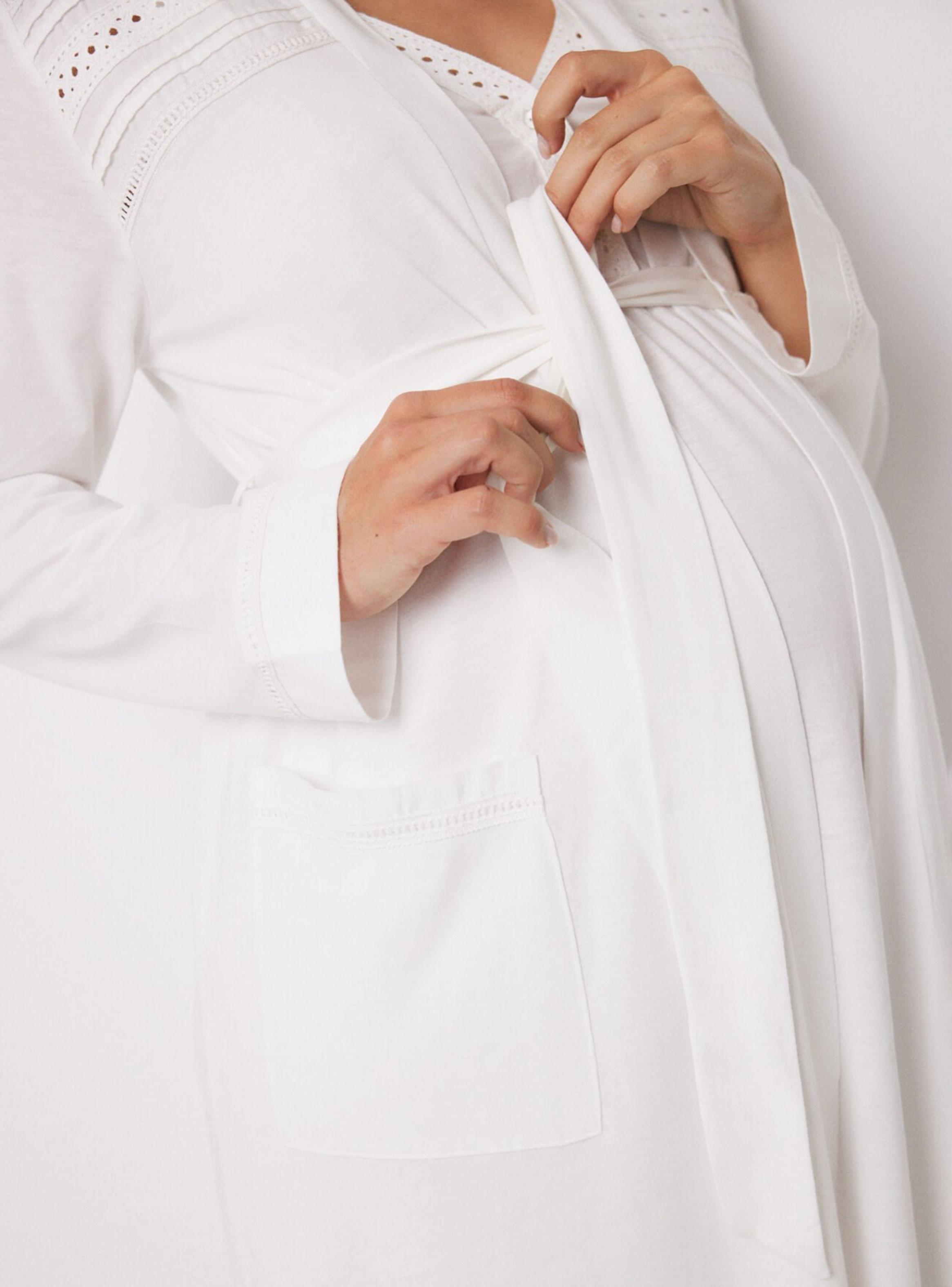 Bata Maternity Midi Marfil-4