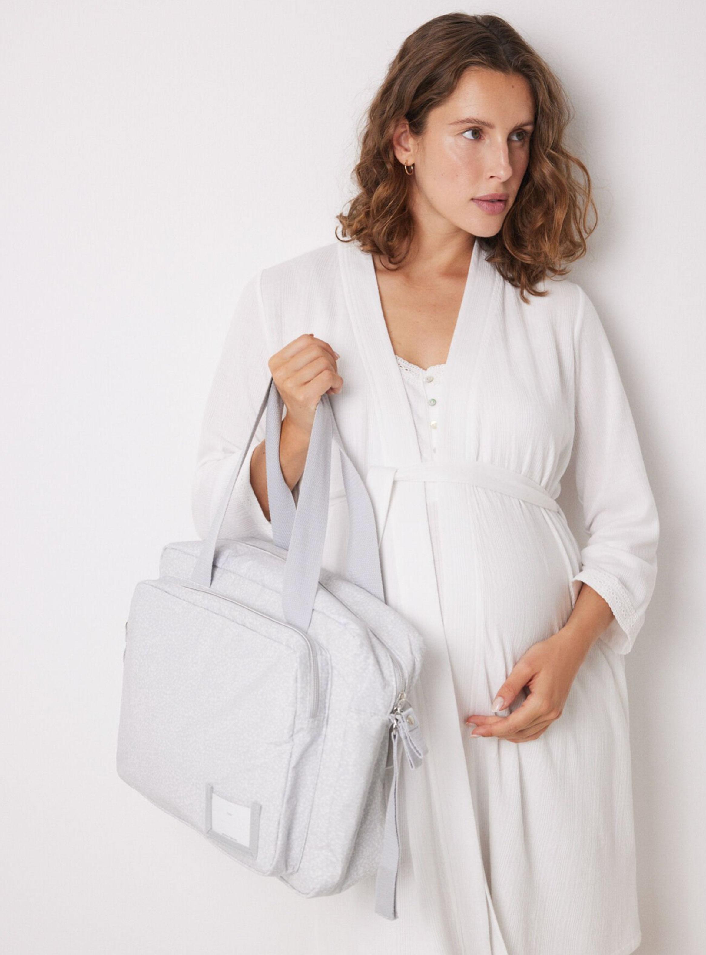 Bolsa Maternidad Estampado Allover Puntos-5