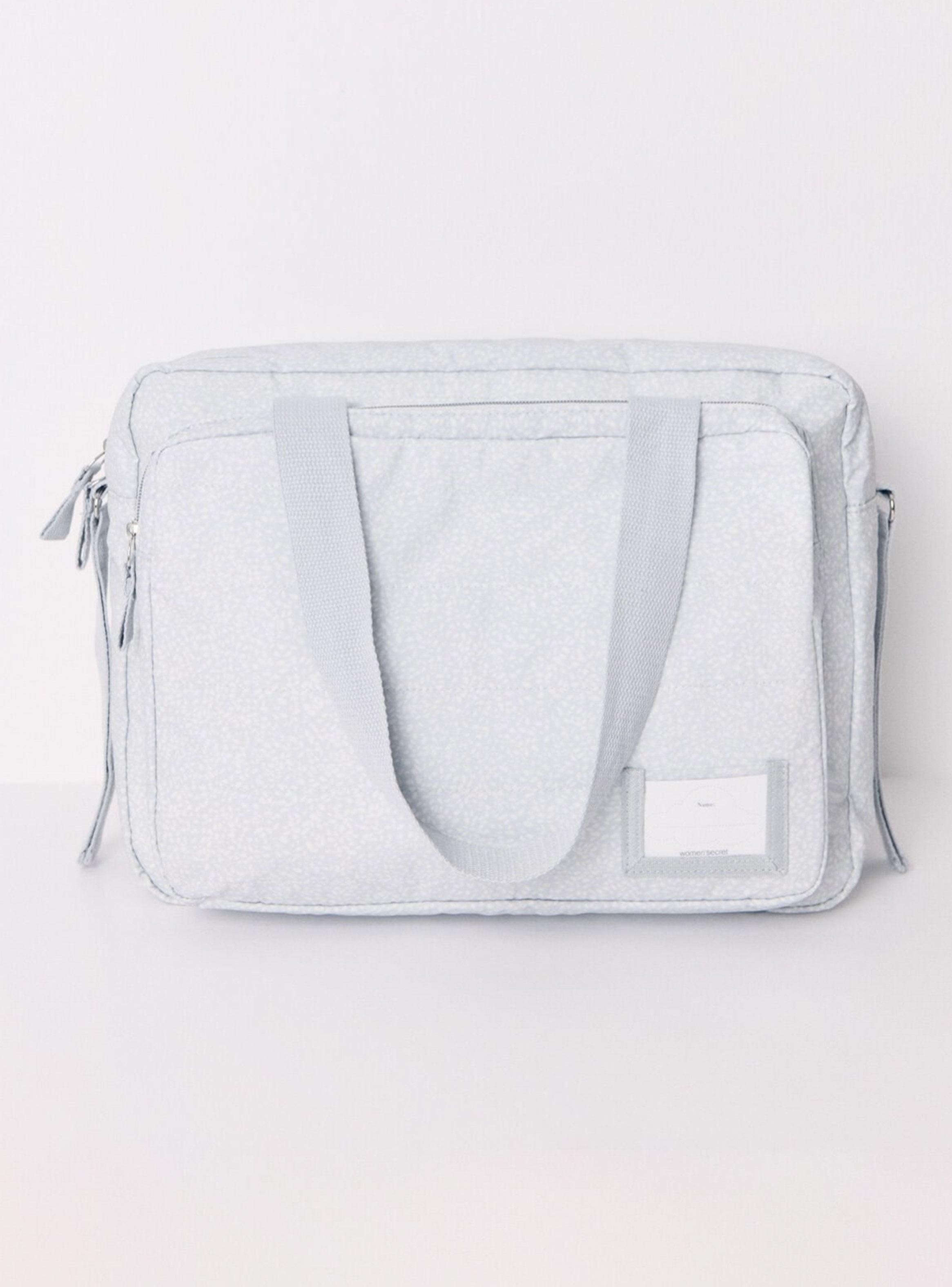 Bolsa Maternidad Estampado Allover Puntos-0
