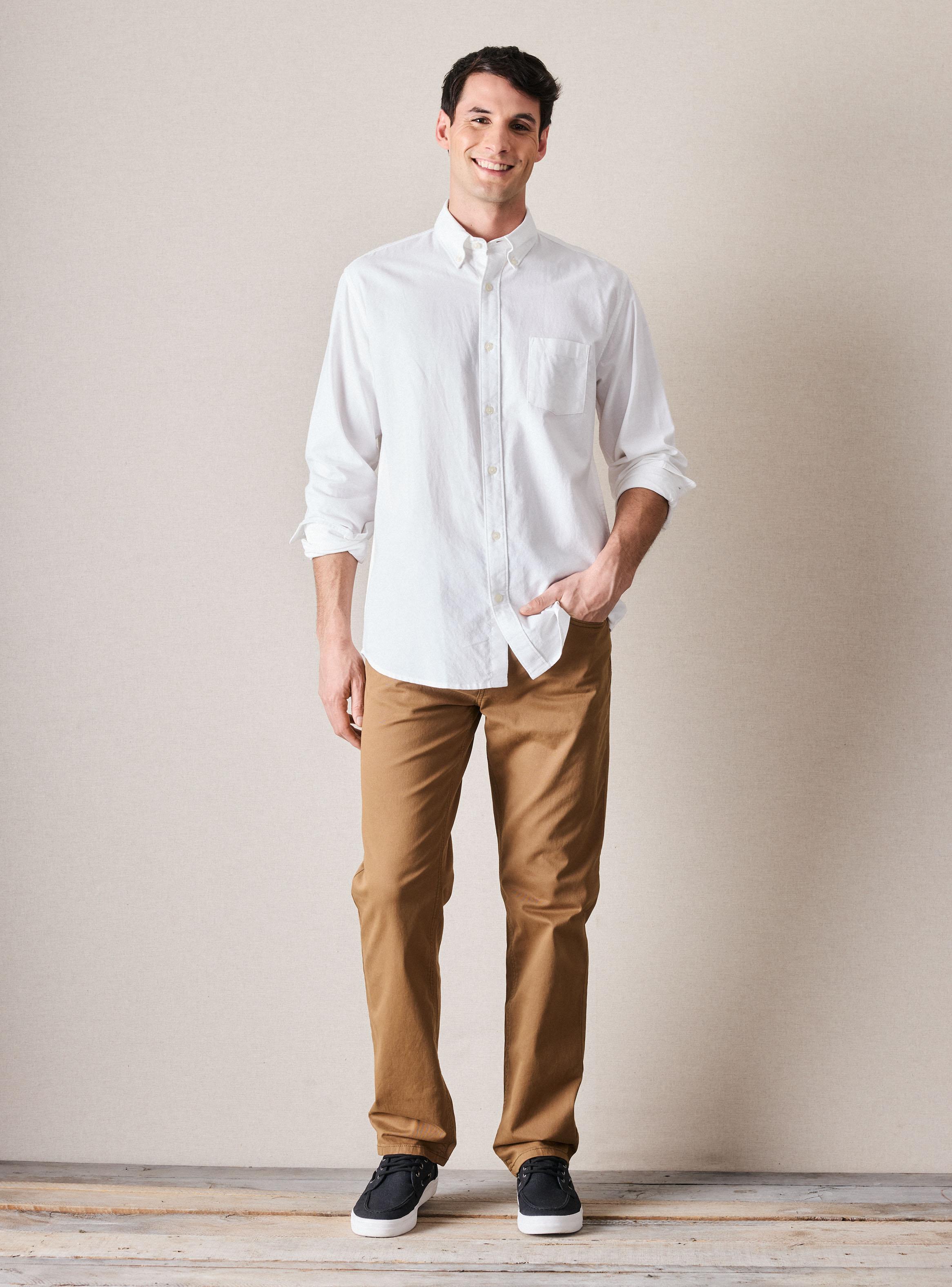 Pantalón 5 Pocket Casual Regular Fit-4