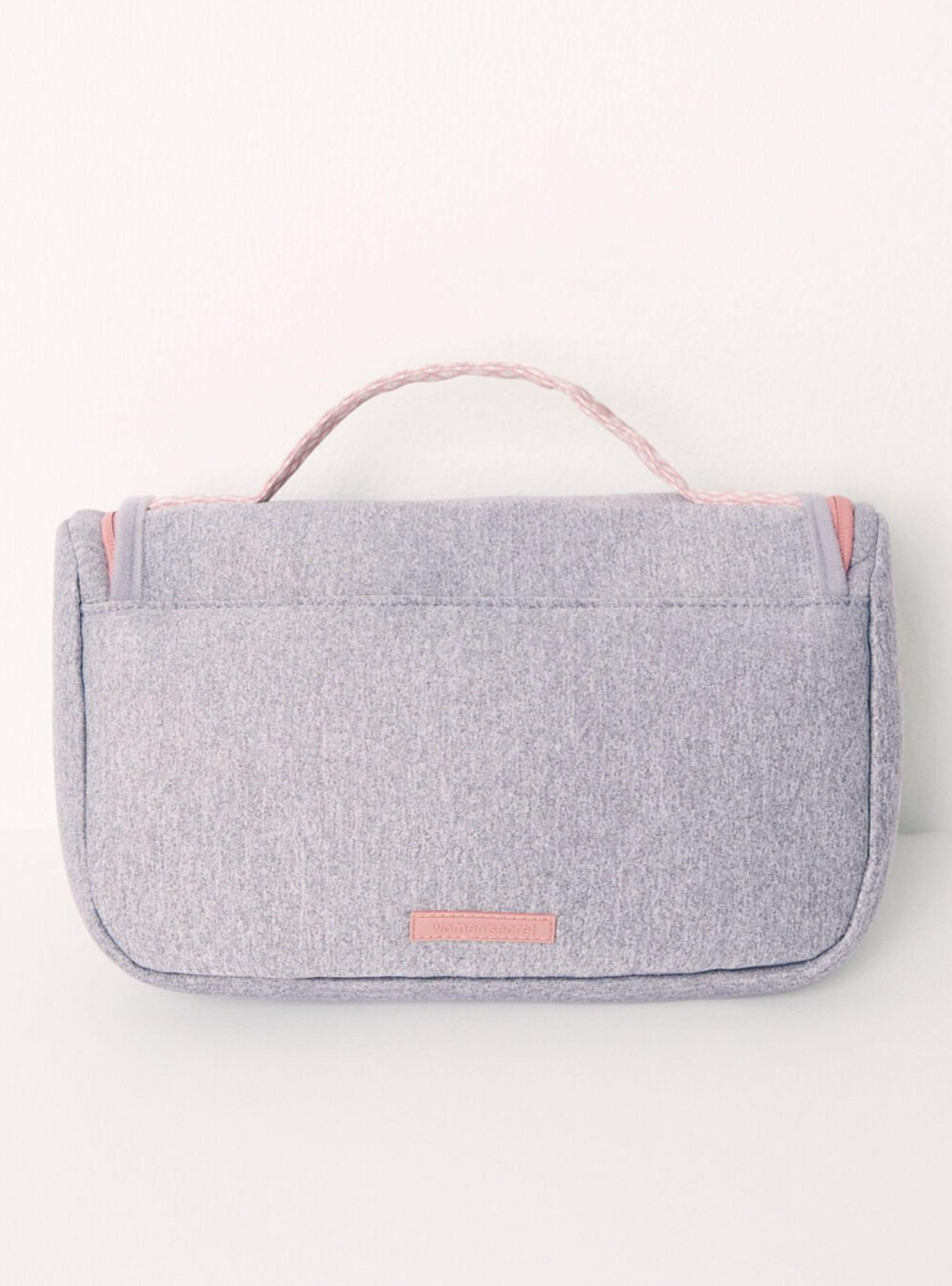 Neceser Grande Snoopy Gris-2