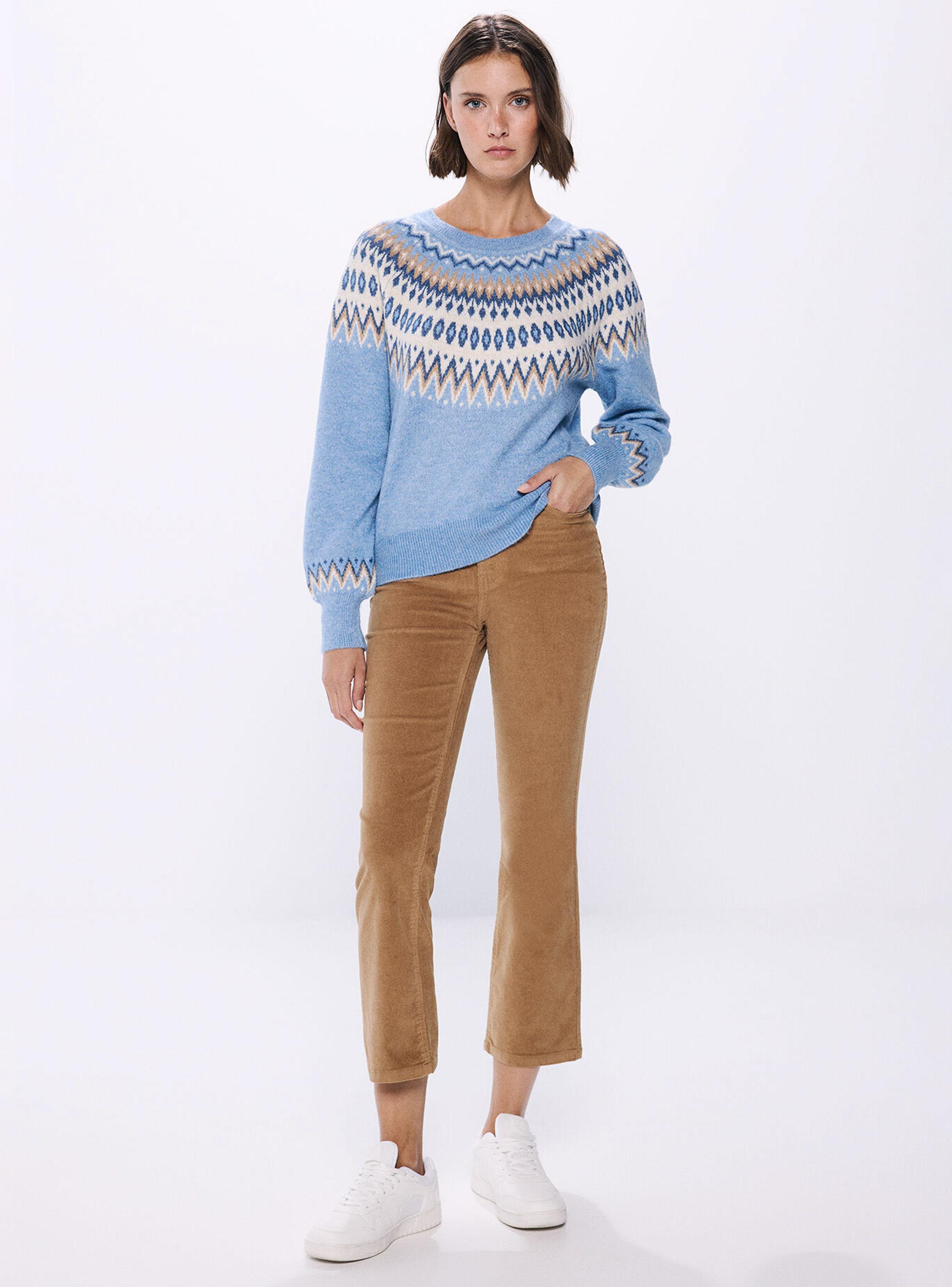 Sweater Cenefas Jacquard Multicolor-2