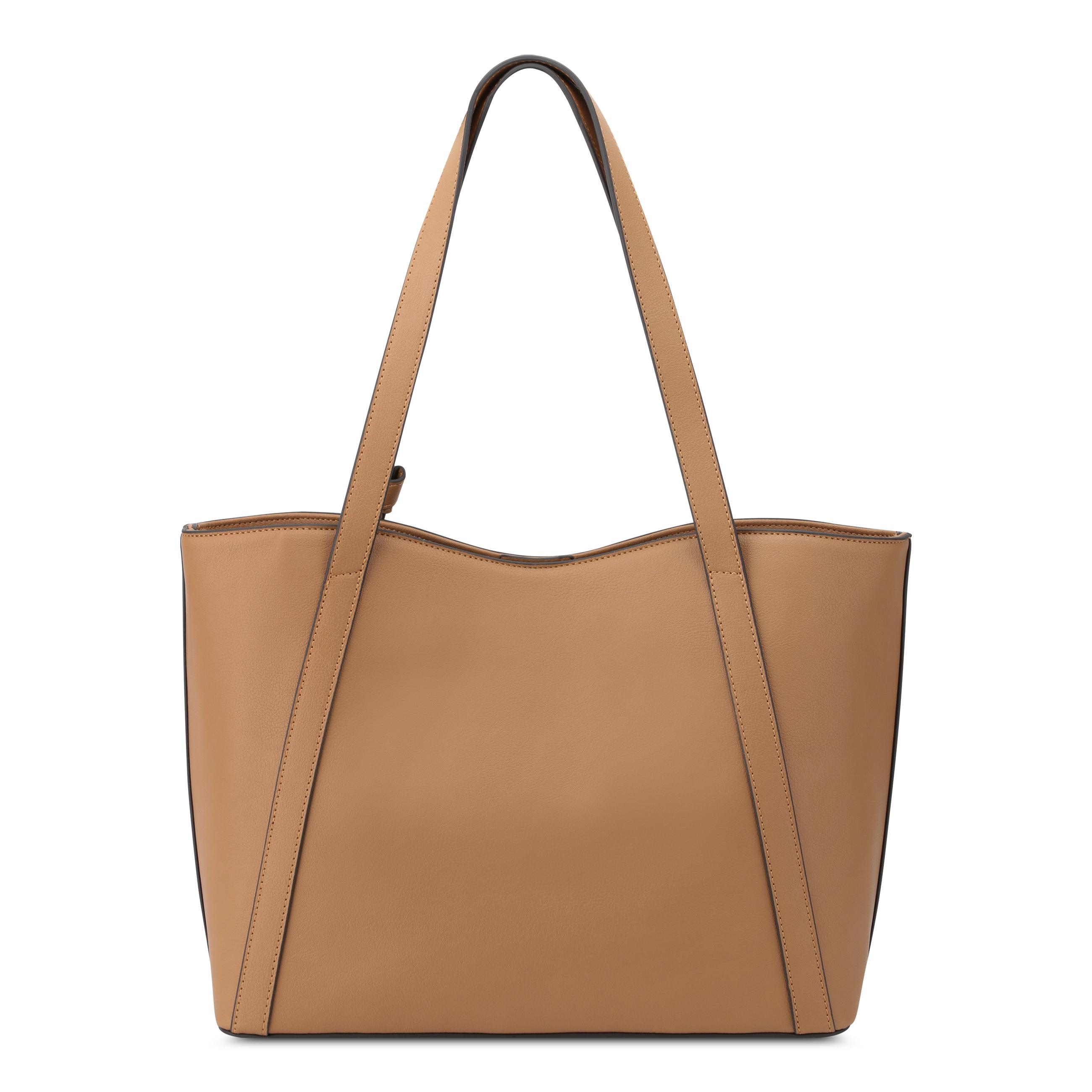 Cartera Tote Clásica Café-5