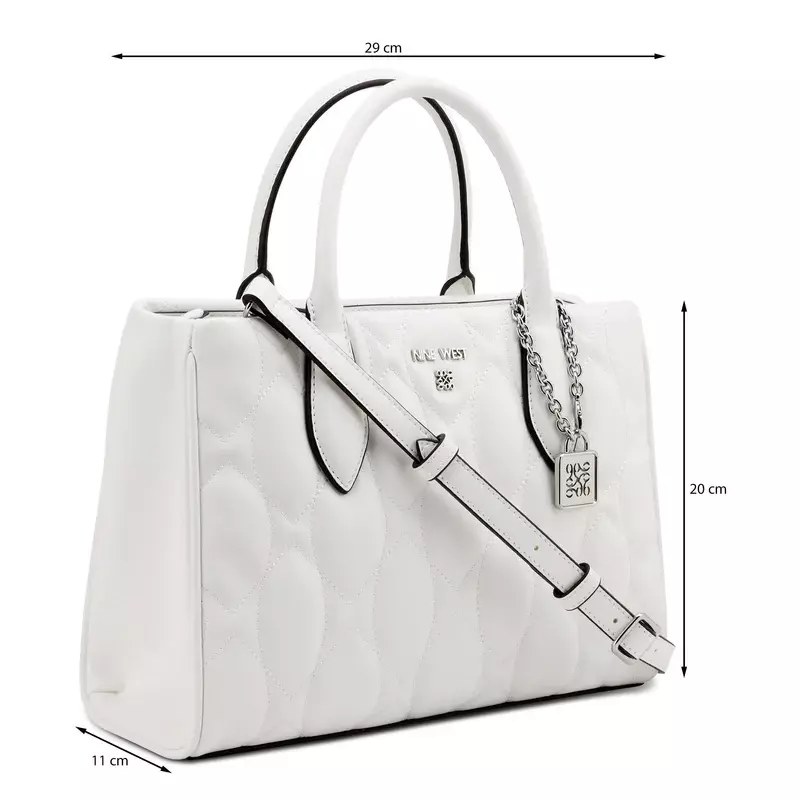 Cartera de Mano Mailine Blanco-2
